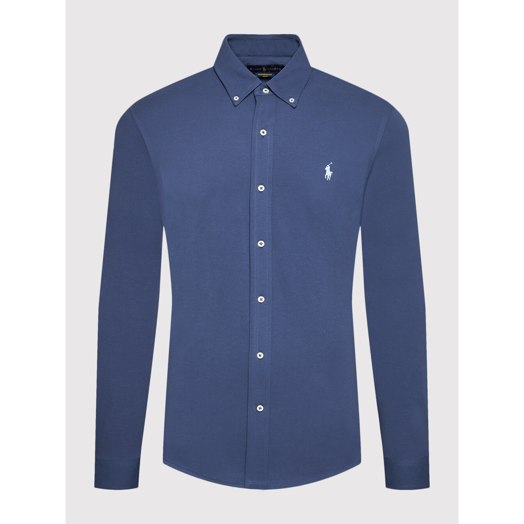 Polo Ralph Lauren Риза 710654408074 Тъмносин Regular Fit - Pepit.bg