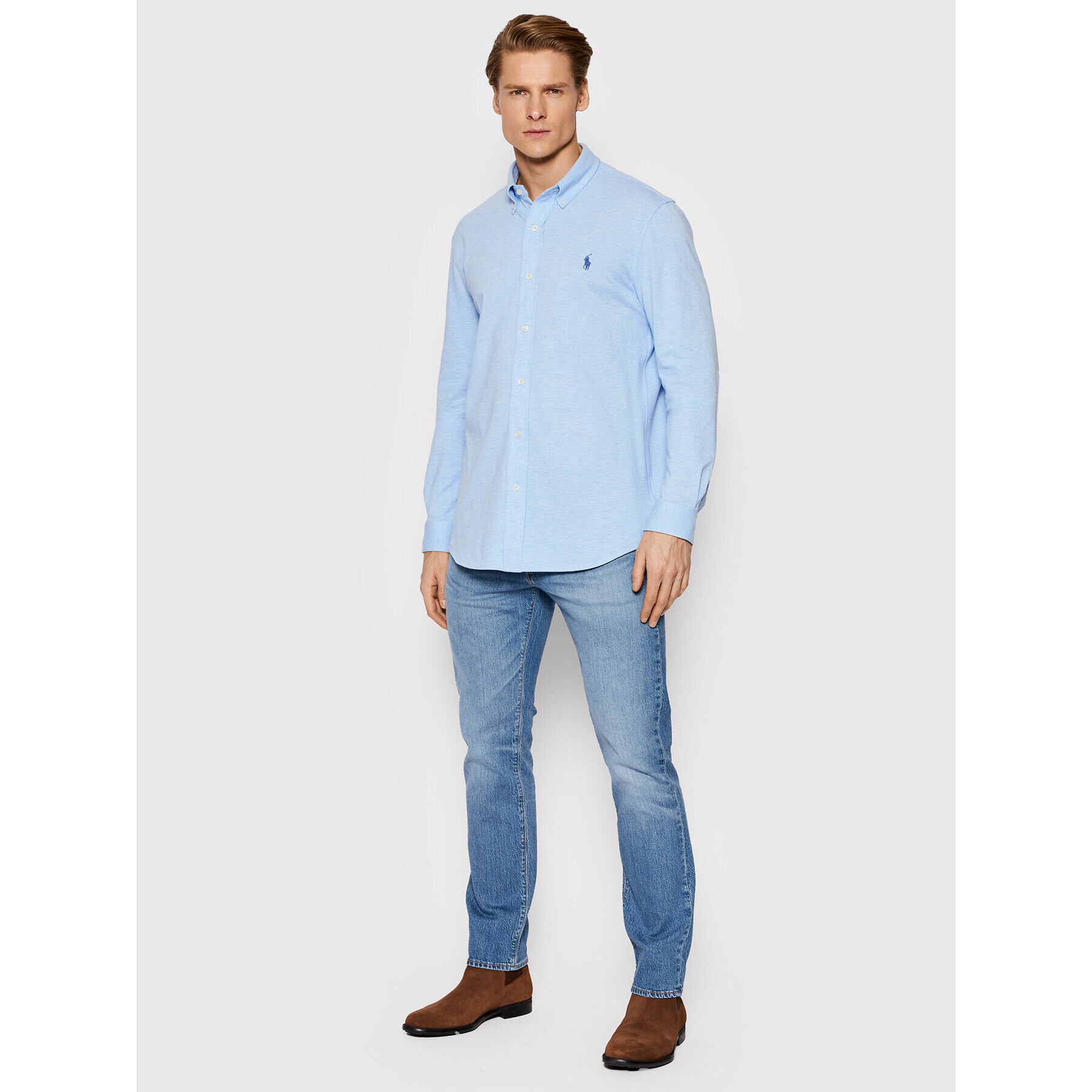 Polo Ralph Lauren Риза 710654408079 Син Regular Fit - Pepit.bg