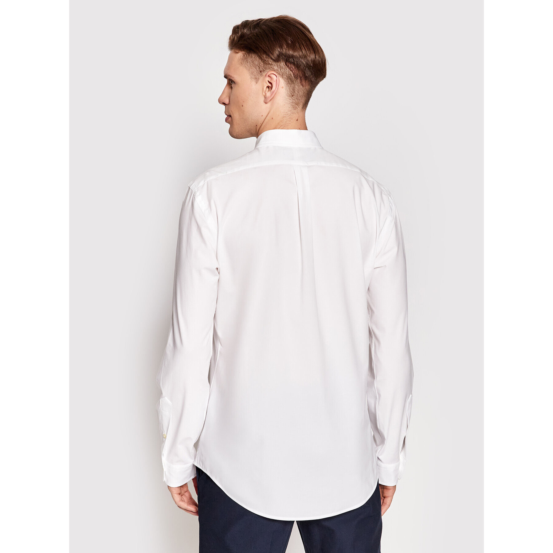 Polo Ralph Lauren Риза 710832480002 Бял Slim Fit - Pepit.bg