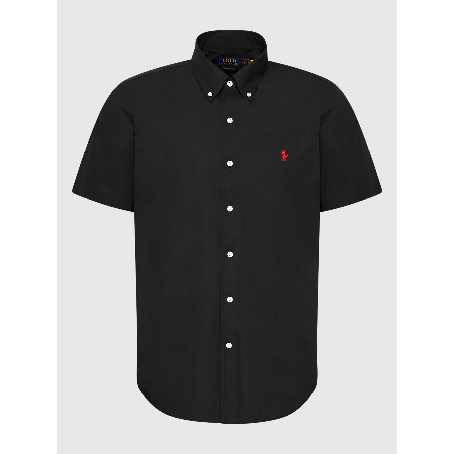 Polo Ralph Lauren Риза 710867700001 Черен Custom Fit - Pepit.bg