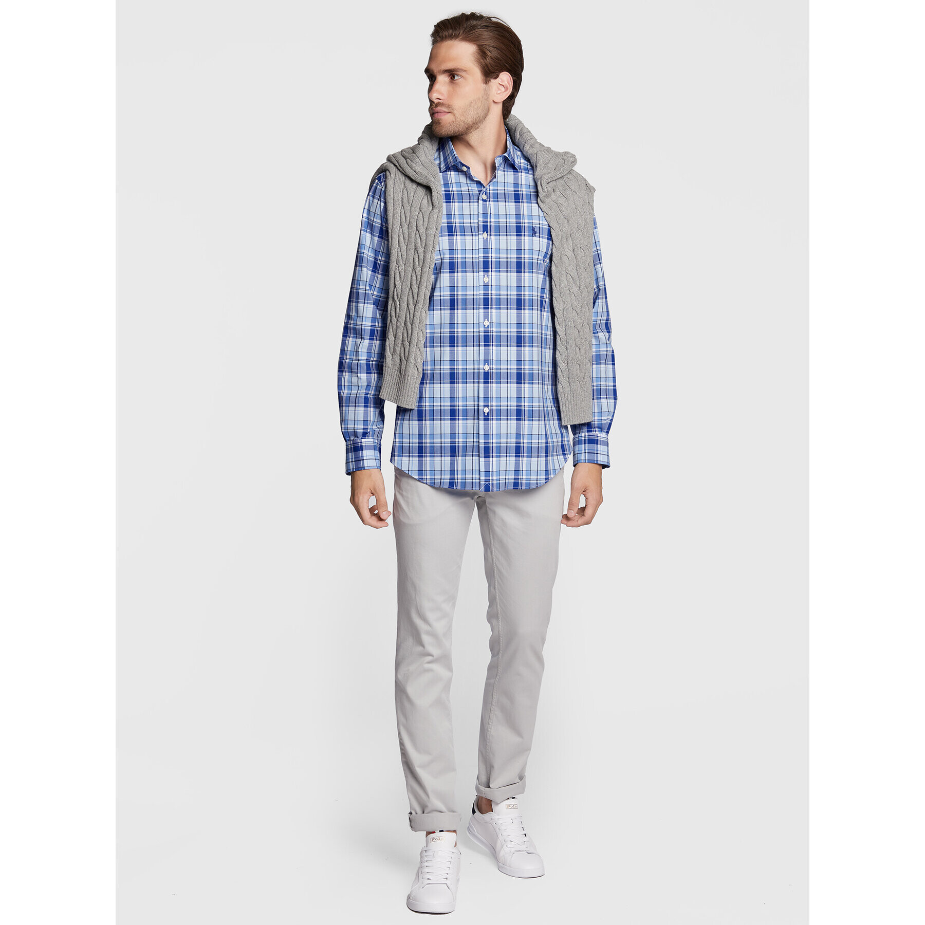 Polo Ralph Lauren Риза 710873138001 Син Slim Fit - Pepit.bg