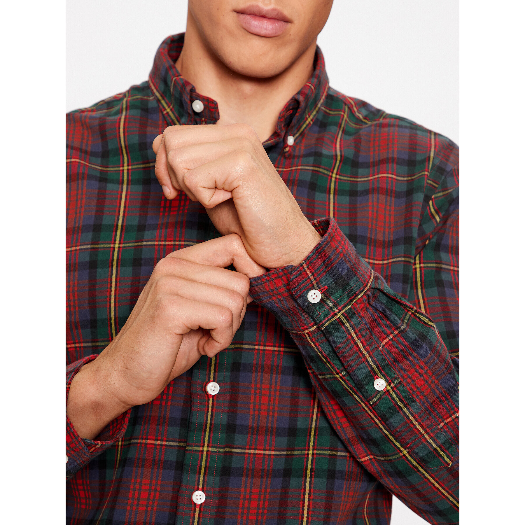 Polo Ralph Lauren Риза 710922274004 Червен Regular Fit - Pepit.bg