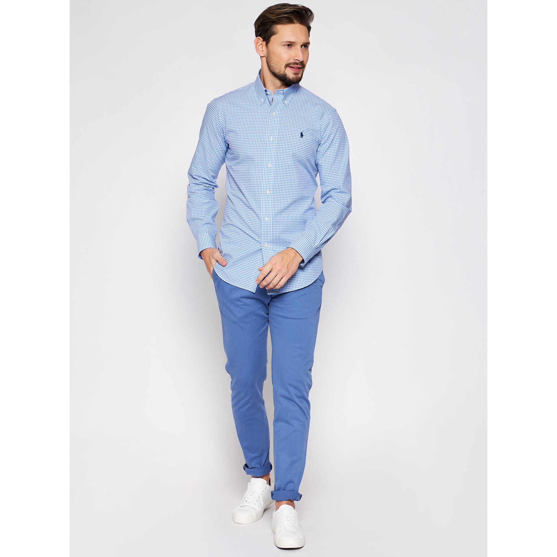 Polo Ralph Lauren Риза Bsr 710792044 Син Custom Fit - Pepit.bg