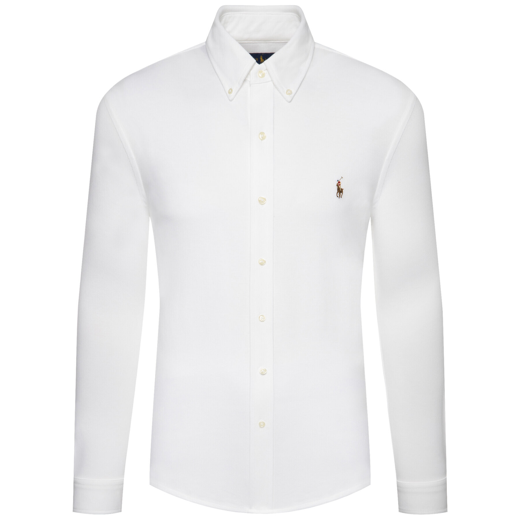 Polo Ralph Lauren Риза Classics 710728724 Бял Regular Fit - Pepit.bg