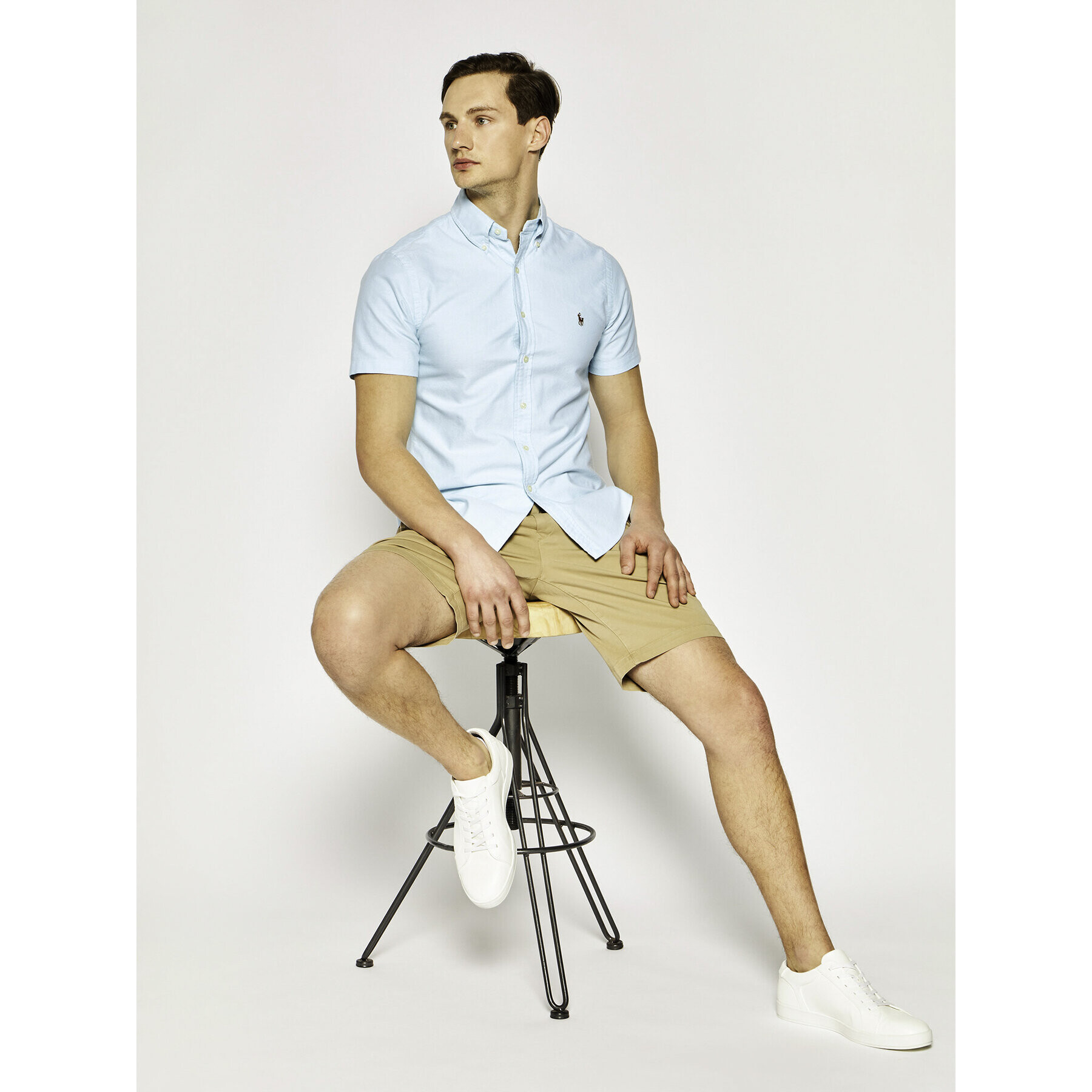 Polo Ralph Lauren Риза Classics 710787736 Син Slim Fit - Pepit.bg