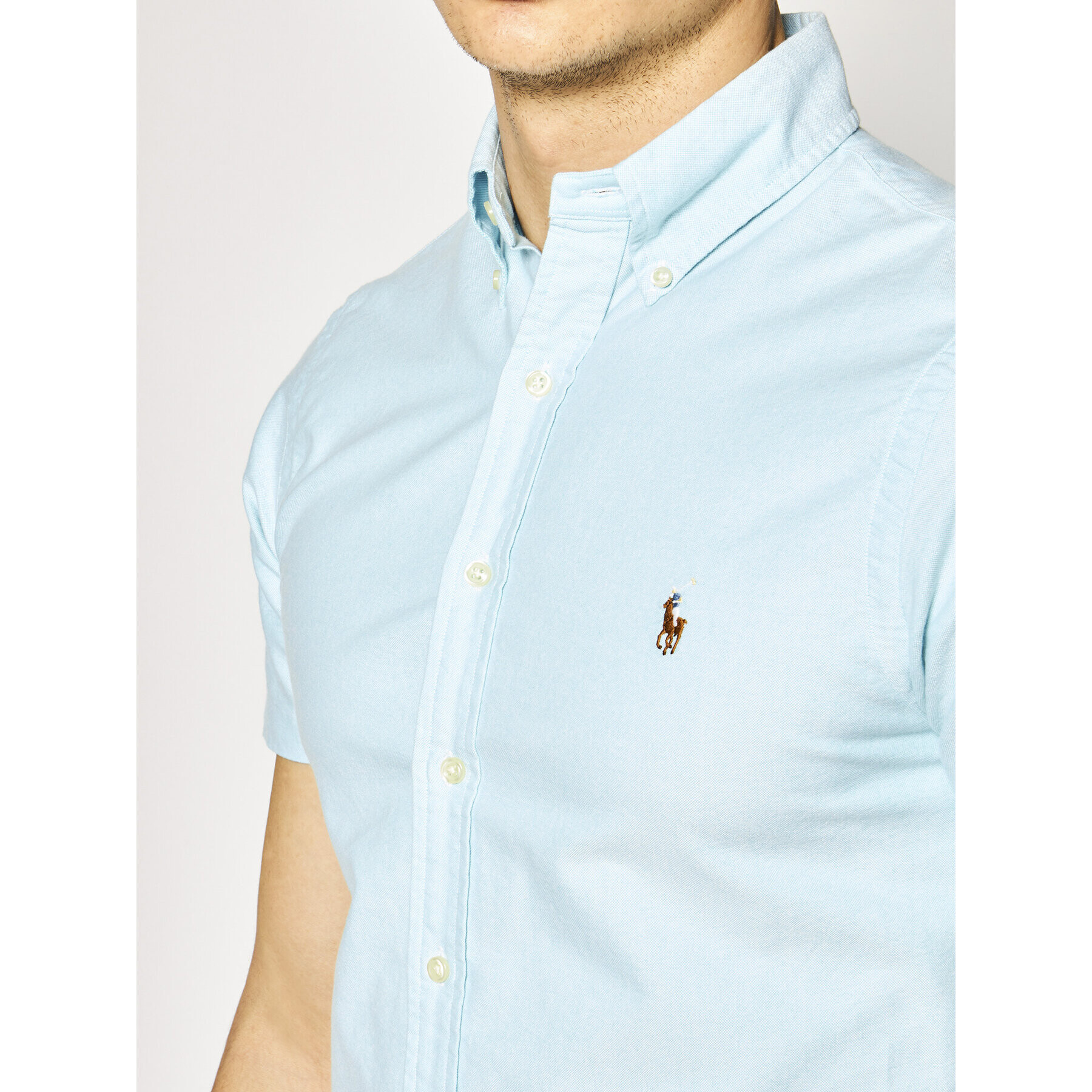 Polo Ralph Lauren Риза Classics 710787736 Син Slim Fit - Pepit.bg
