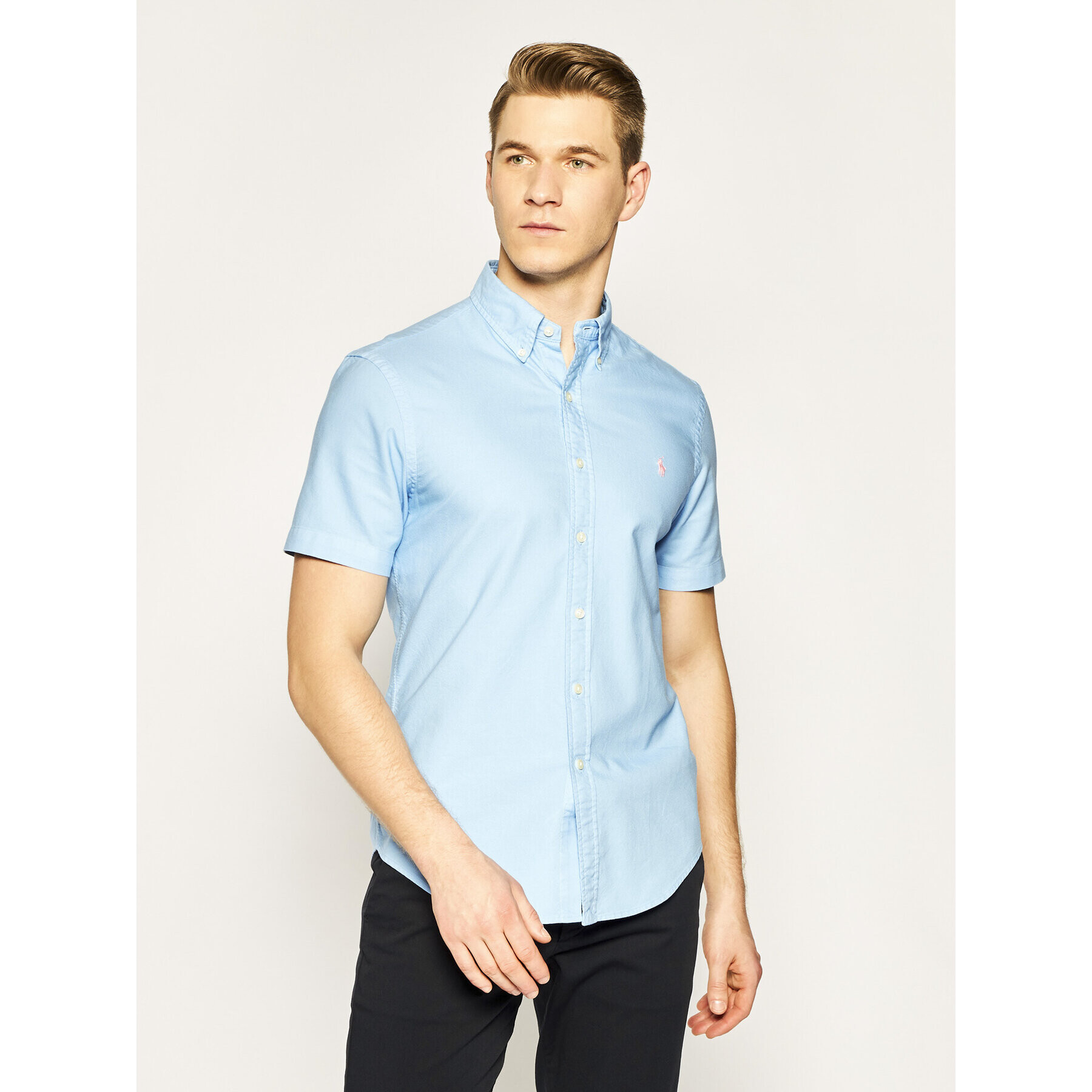 Polo Ralph Lauren Риза Classics 710795382 Син Slim Fit - Pepit.bg
