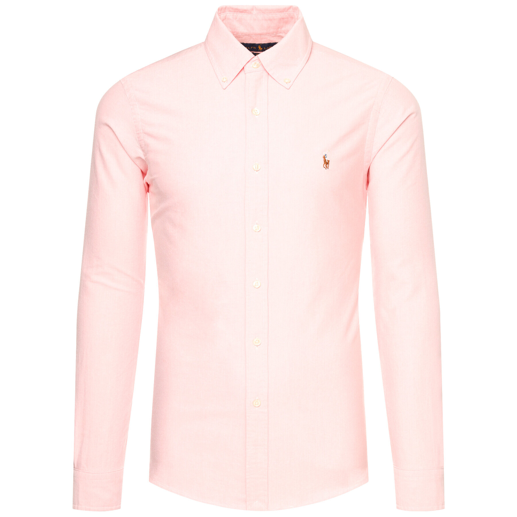 Polo Ralph Lauren Риза Core Replen 710549084 Розов Slim Fit - Pepit.bg