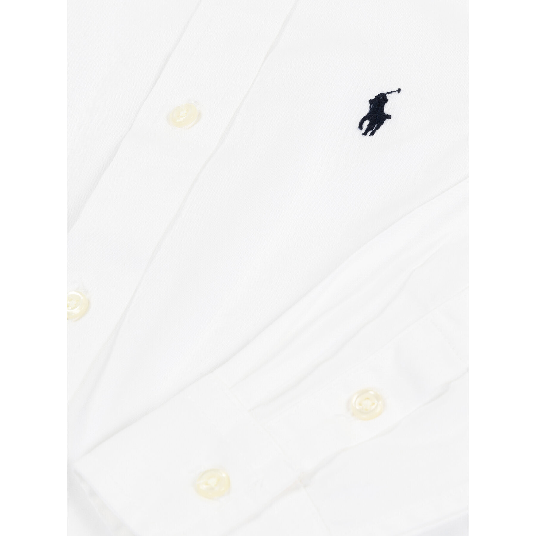 Polo Ralph Lauren Риза Custom 321600259 Бял Regular Fit - Pepit.bg