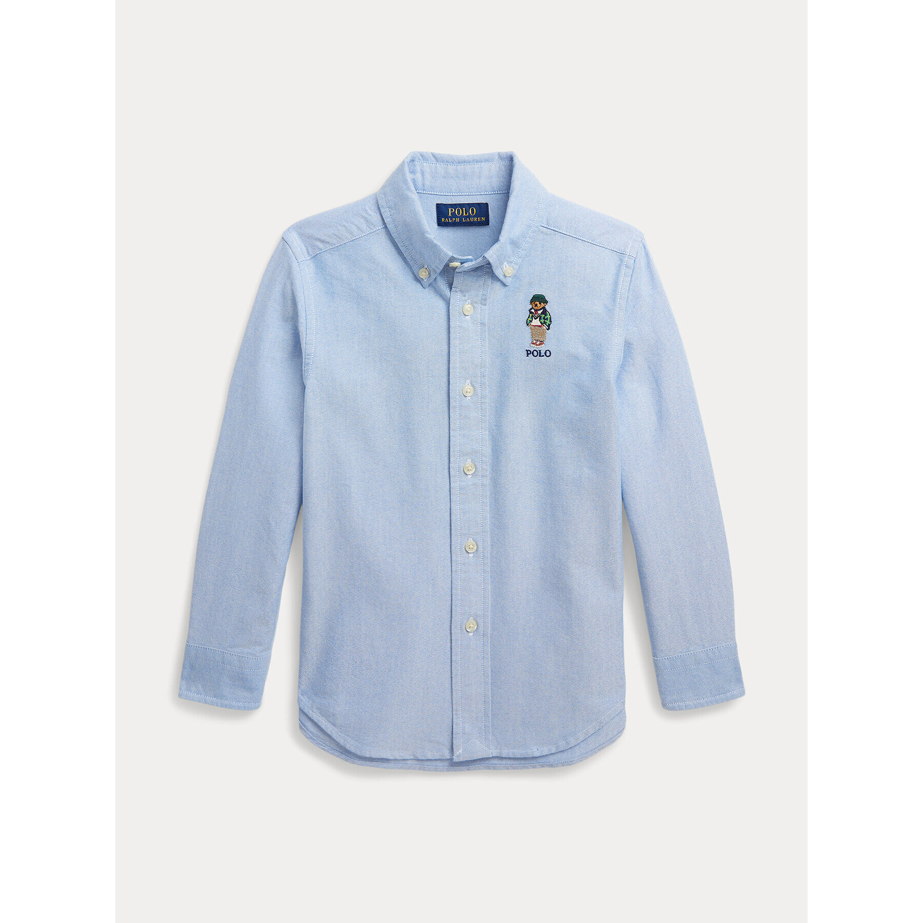 Polo Ralph Lauren Риза Ls Bd 322918242001 Син Regular Fit - Pepit.bg