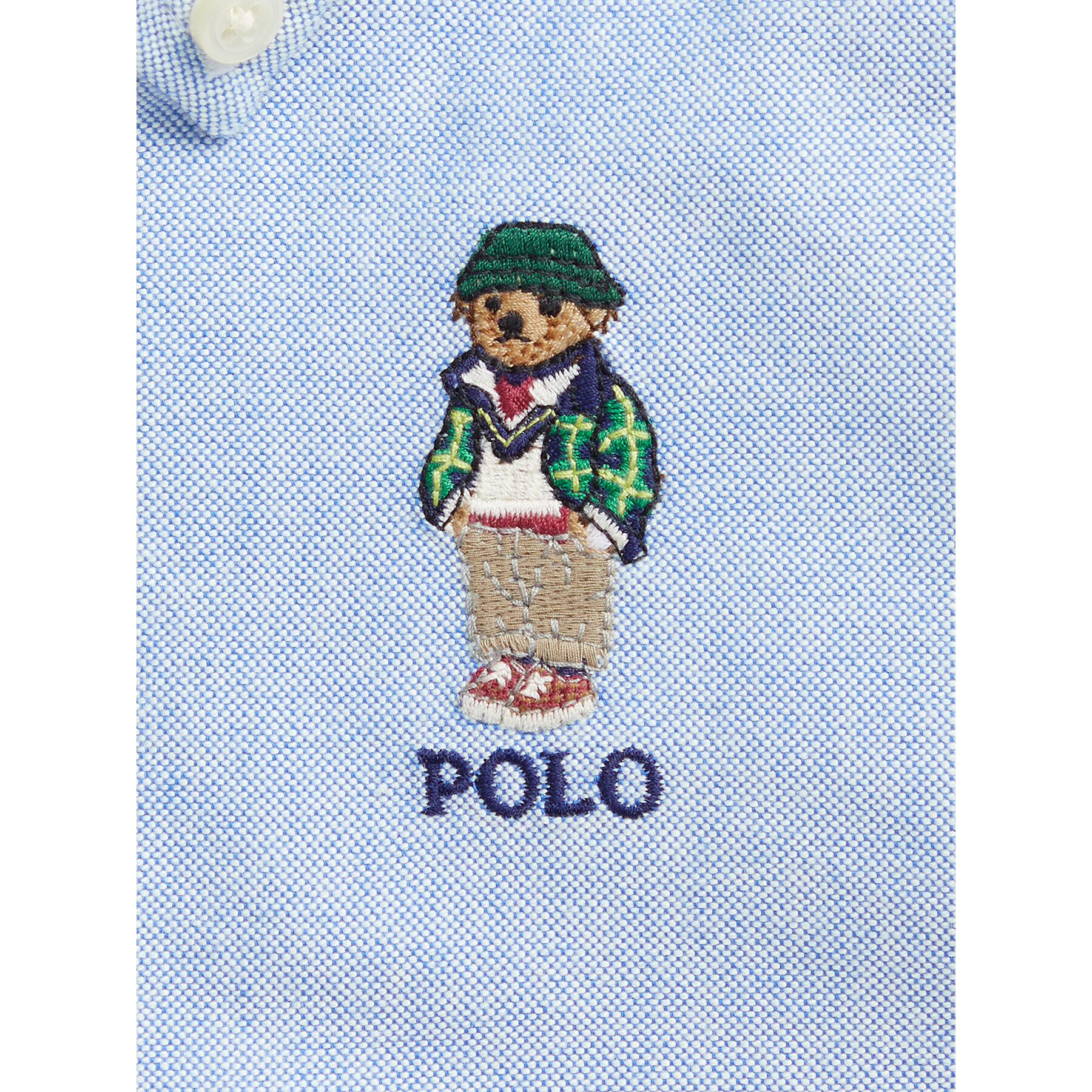 Polo Ralph Lauren Риза Ls Bd 322918242001 Син Regular Fit - Pepit.bg