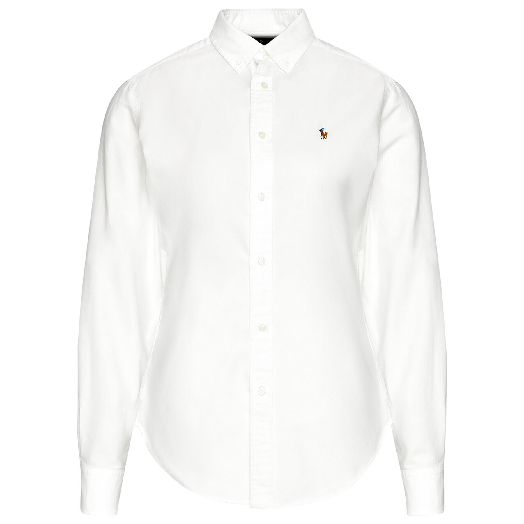 Polo Ralph Lauren Риза Polo Bsr 211806181003 Бял Classic Fit - Pepit.bg