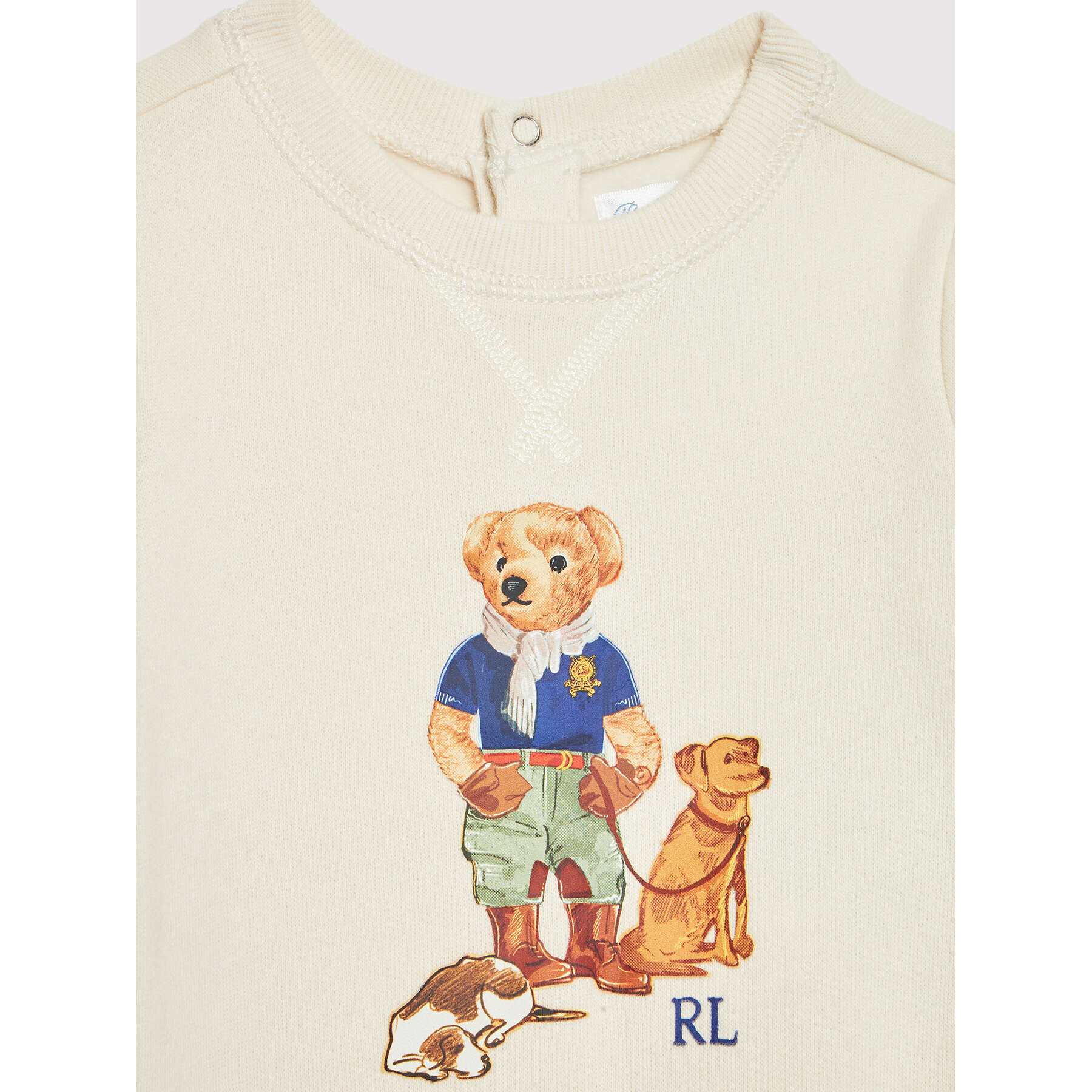 Polo Ralph Lauren Ромпер 320880161001 Бежов Regular Fit - Pepit.bg