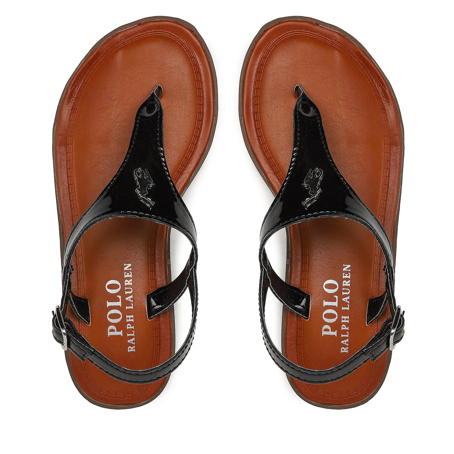 Polo Ralph Lauren Сандали Tierney Iv RF103985 Черен - Pepit.bg