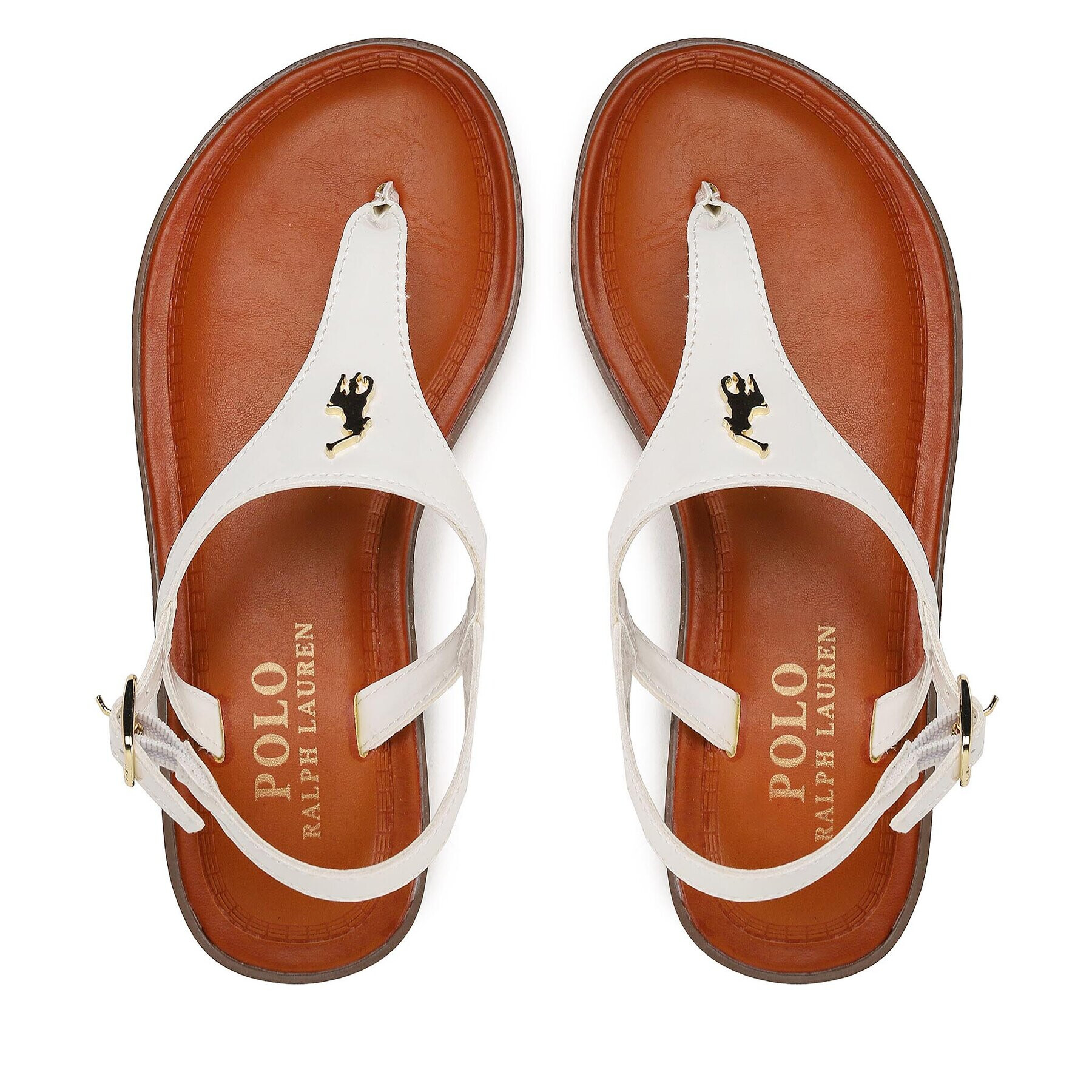 Polo Ralph Lauren Сандали Tierney Iv RF104091 Бял - Pepit.bg