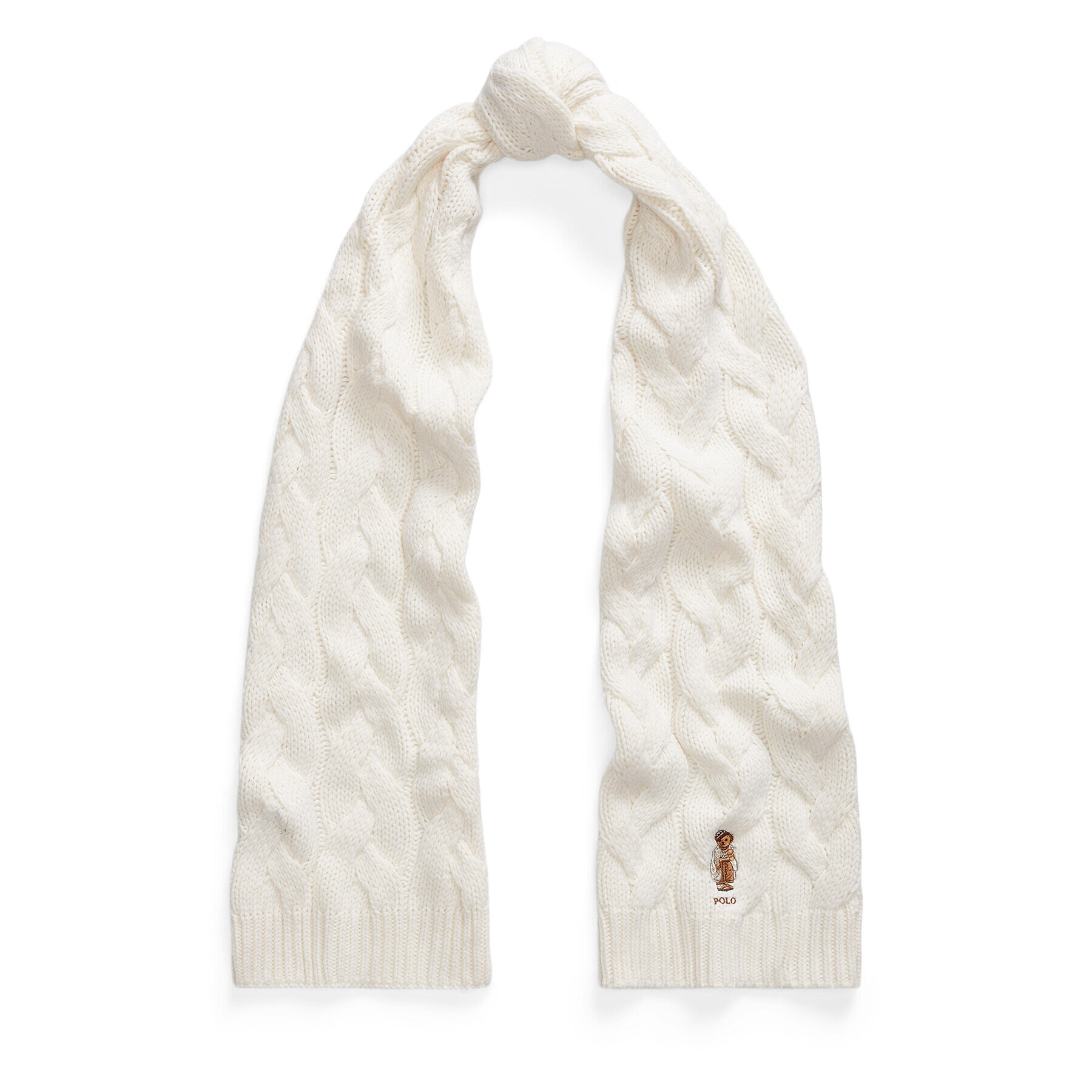 Polo Ralph Lauren Шал 455931424001 Екрю - Pepit.bg