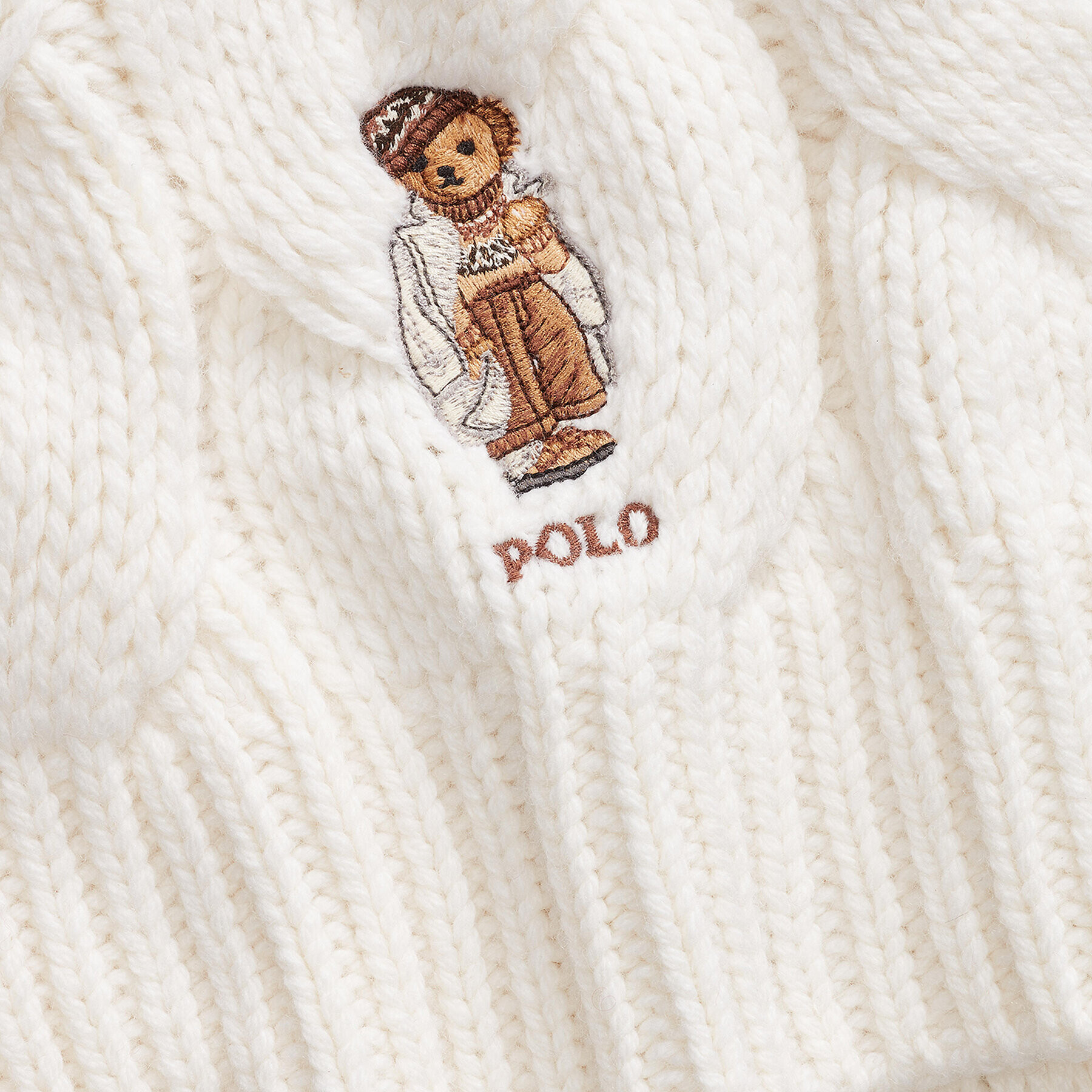 Polo Ralph Lauren Шал 455931424001 Екрю - Pepit.bg