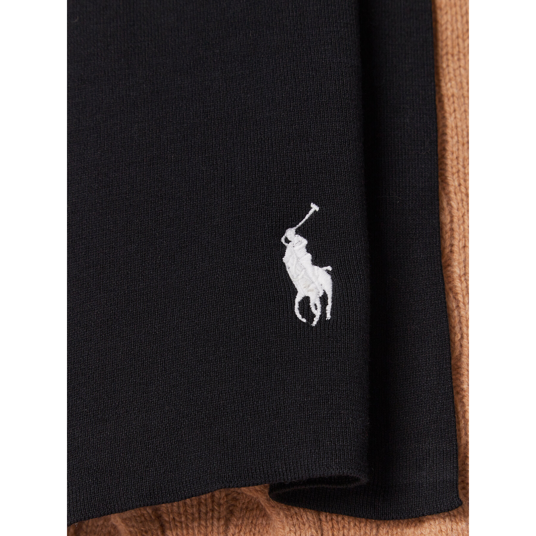 Polo Ralph Lauren Шал 710886139005 Черен - Pepit.bg