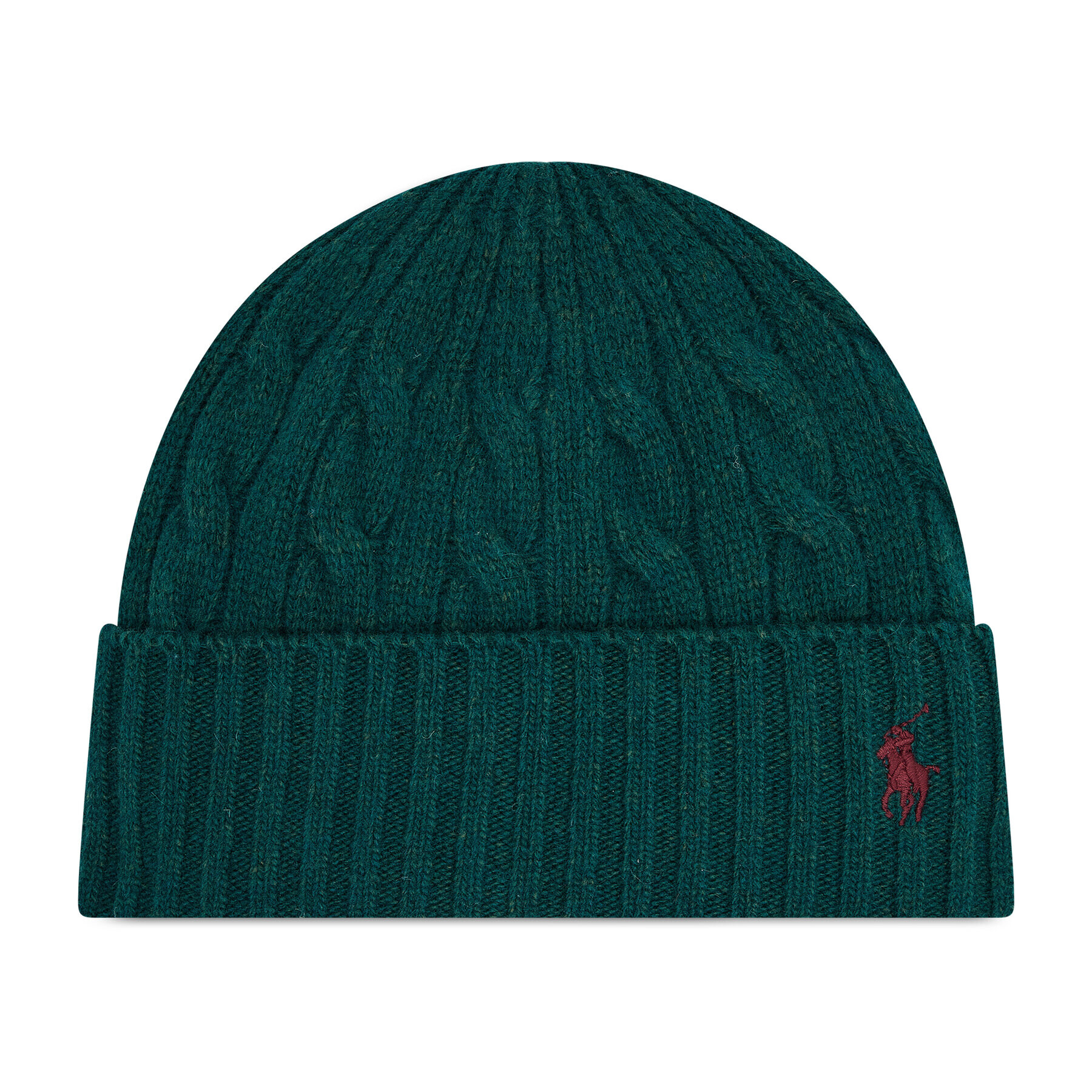 Polo Ralph Lauren Шапка Classic Cable Beanie 449853964003 Зелен - Pepit.bg