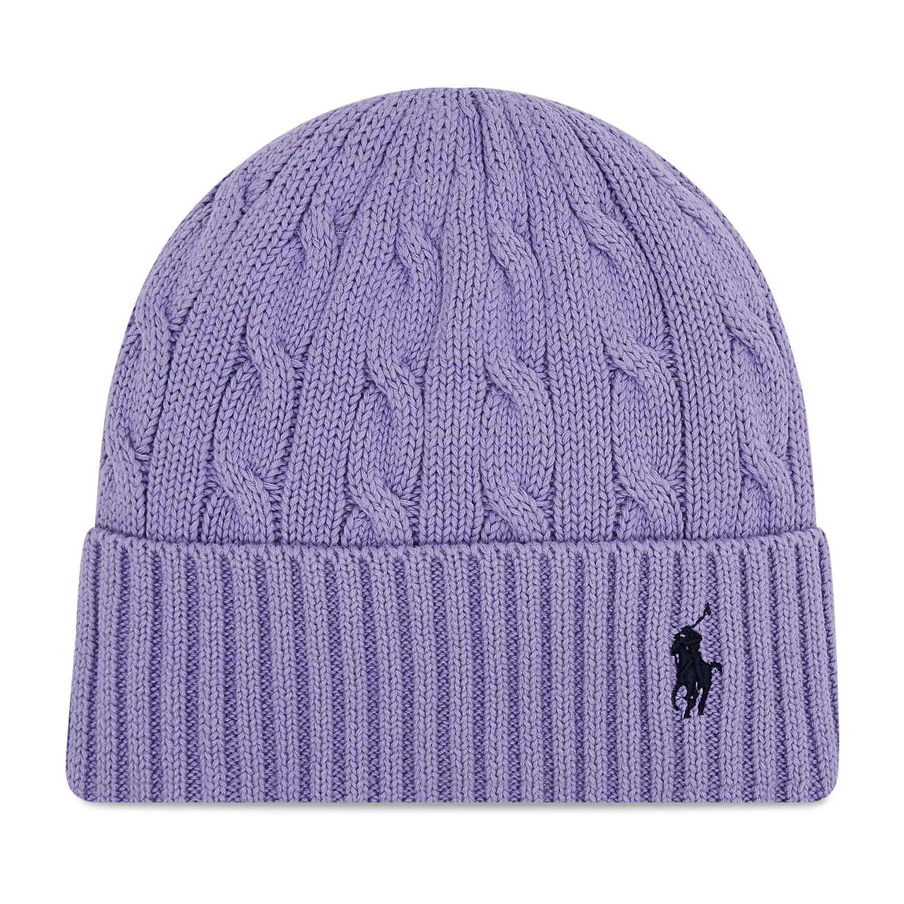 Polo Ralph Lauren Шапка Ct Cble Hat 455849474003 Виолетов - Pepit.bg