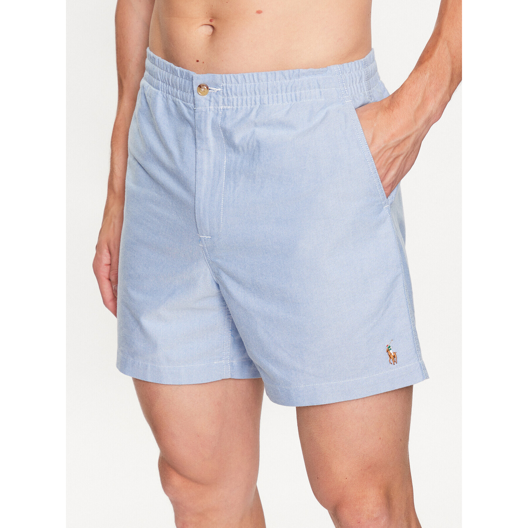 Polo Ralph Lauren Шорти от плат 710740593003 Син Regular Fit - Pepit.bg
