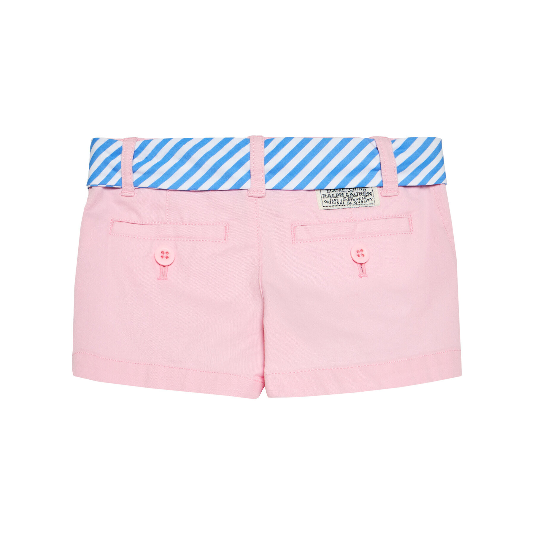 Polo Ralph Lauren Шорти от плат Solid Chino 312834890002 Розов Regular Fit - Pepit.bg