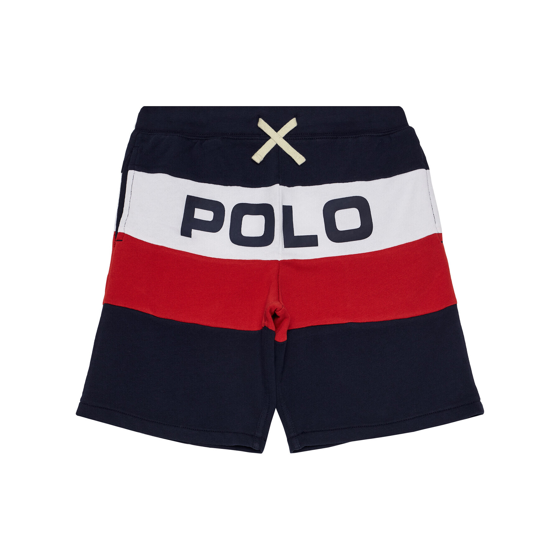 Polo Ralph Lauren Шорти от плат Summer II 323786440001 Тъмносин Regular Fit - Pepit.bg