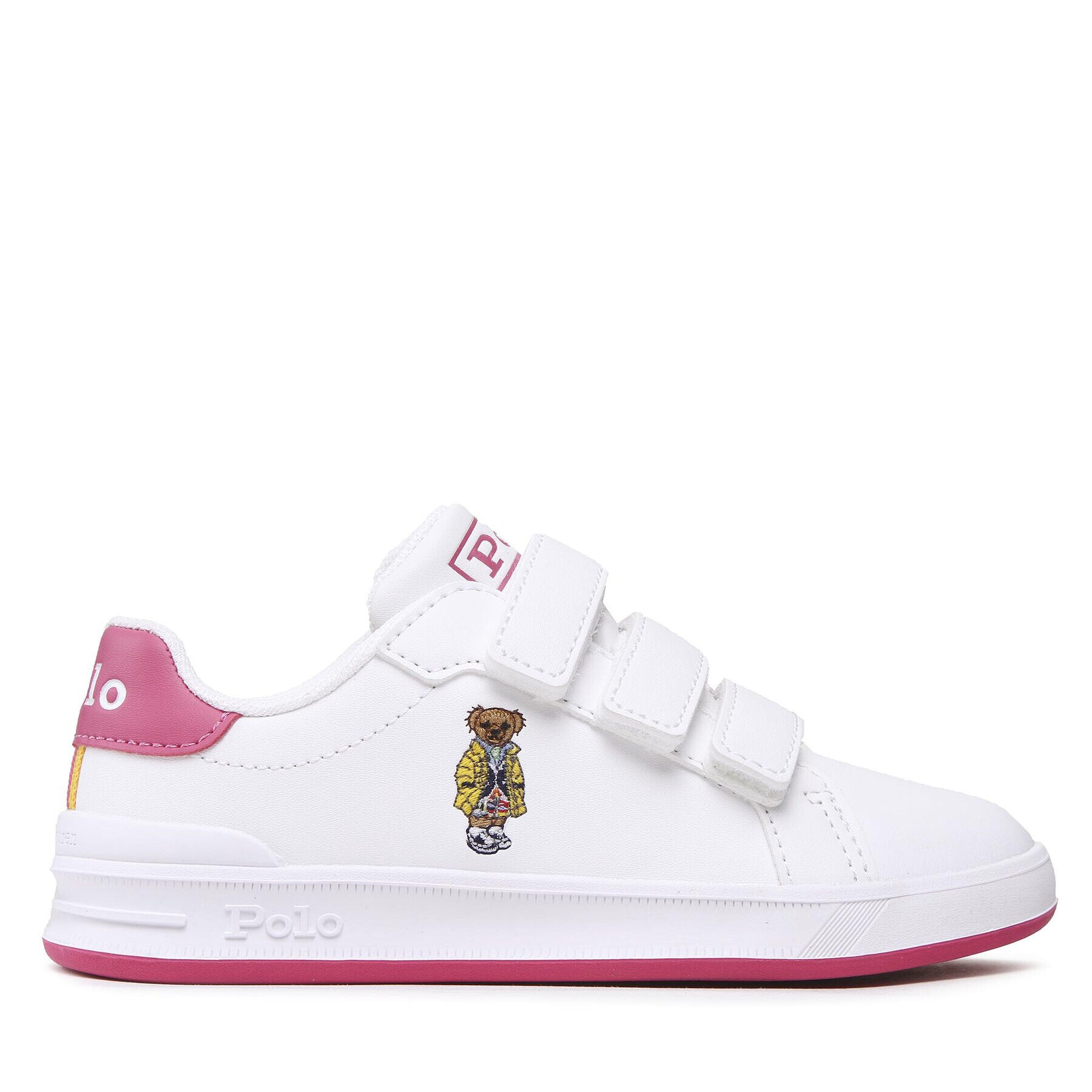 Polo Ralph Lauren Сникърси Heritage Court Ii Bear Ez RF104108 Бял - Pepit.bg