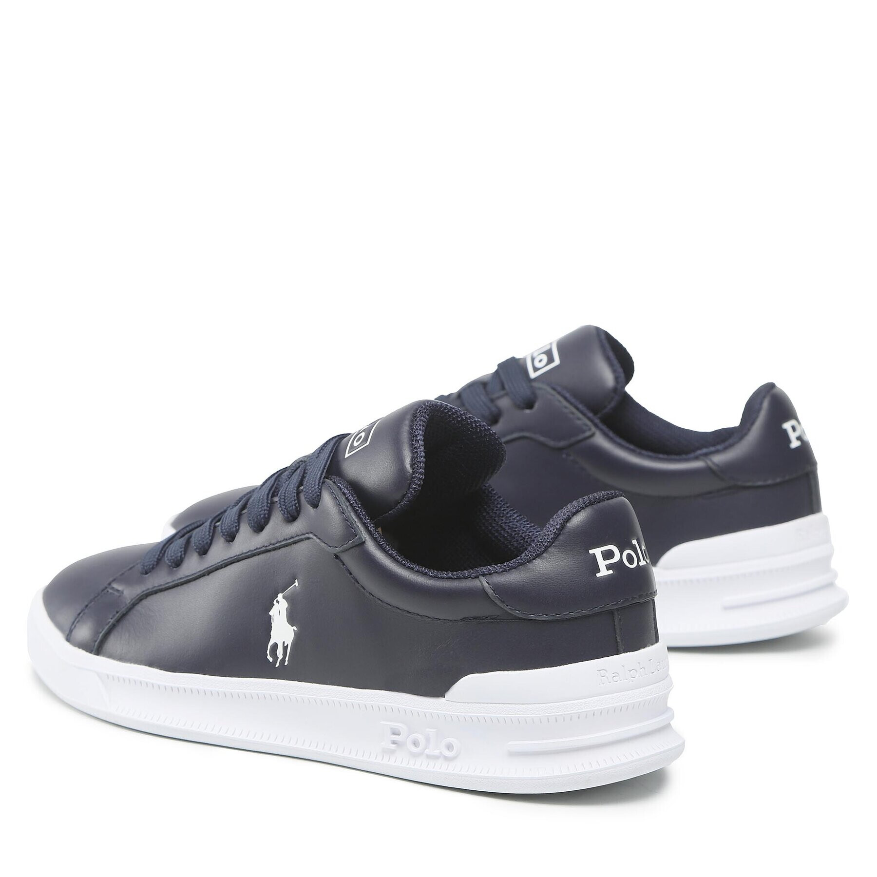 Polo Ralph Lauren Сникърси Hrt Ct II 809845109008 Тъмносин - Pepit.bg