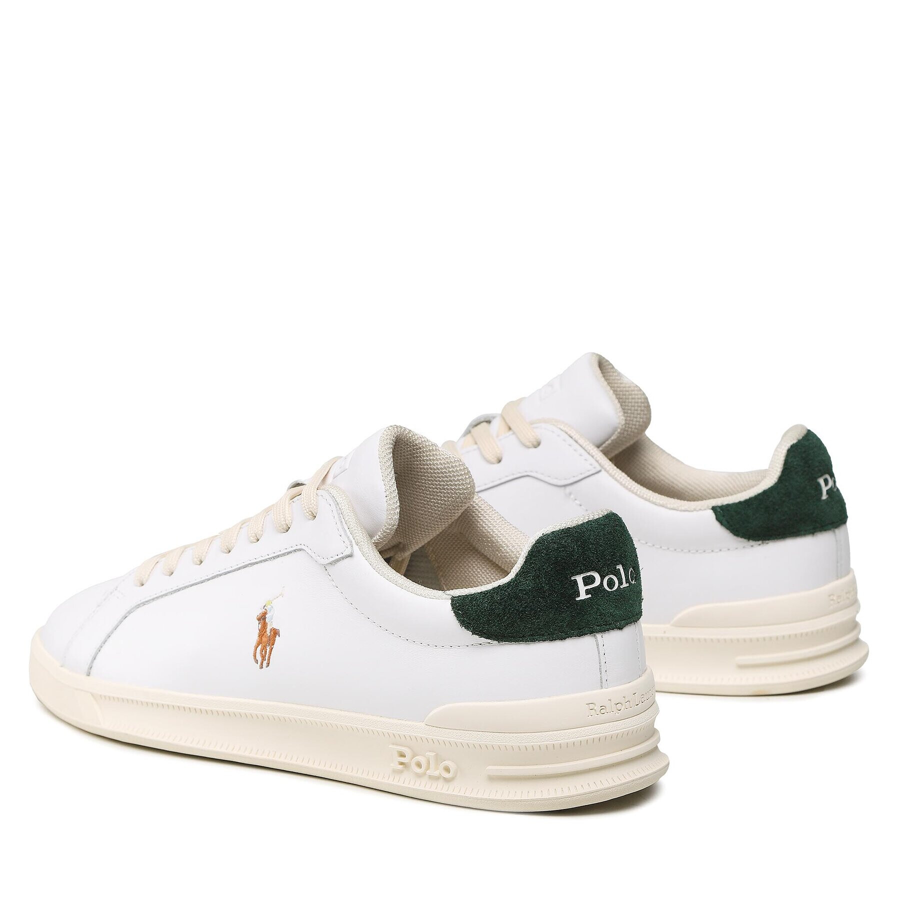 Polo Ralph Lauren Сникърси Hrt Ct II 809877598002 Бял - Pepit.bg