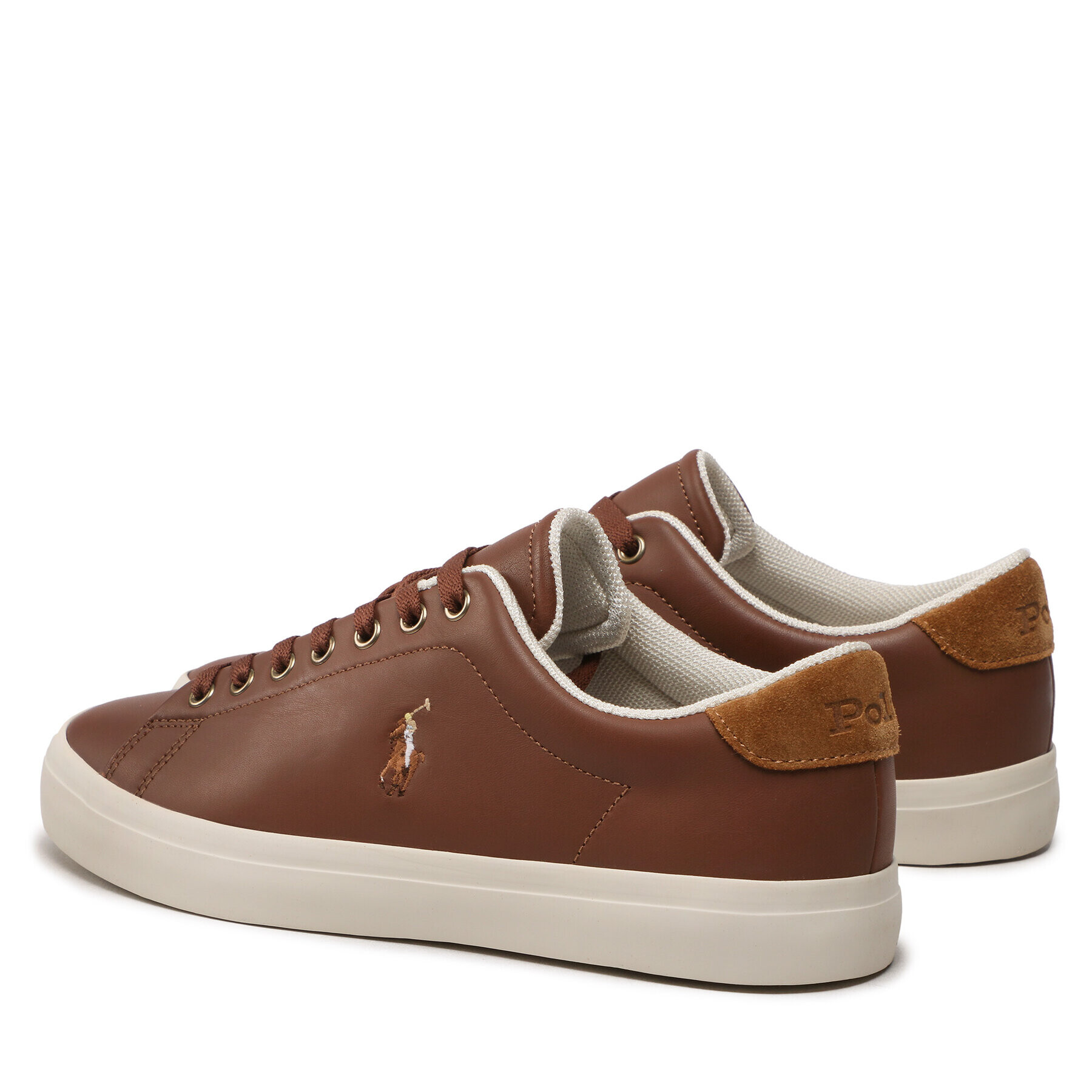 Polo Ralph Lauren Сникърси Longwood 816879935001 Кафяв - Pepit.bg