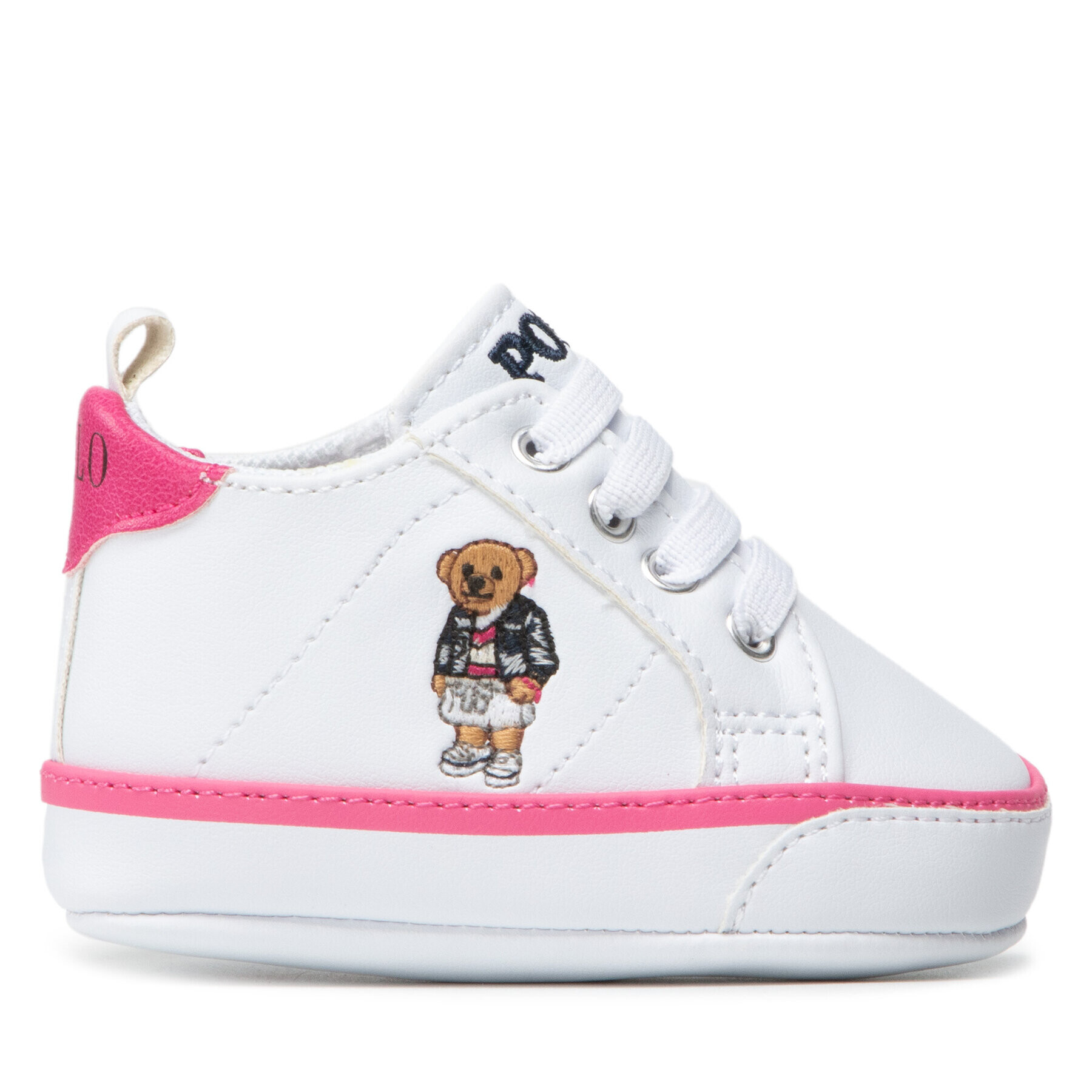 Polo Ralph Lauren Сникърси Quilton Bear Gore Hi RL100651 Бял - Pepit.bg