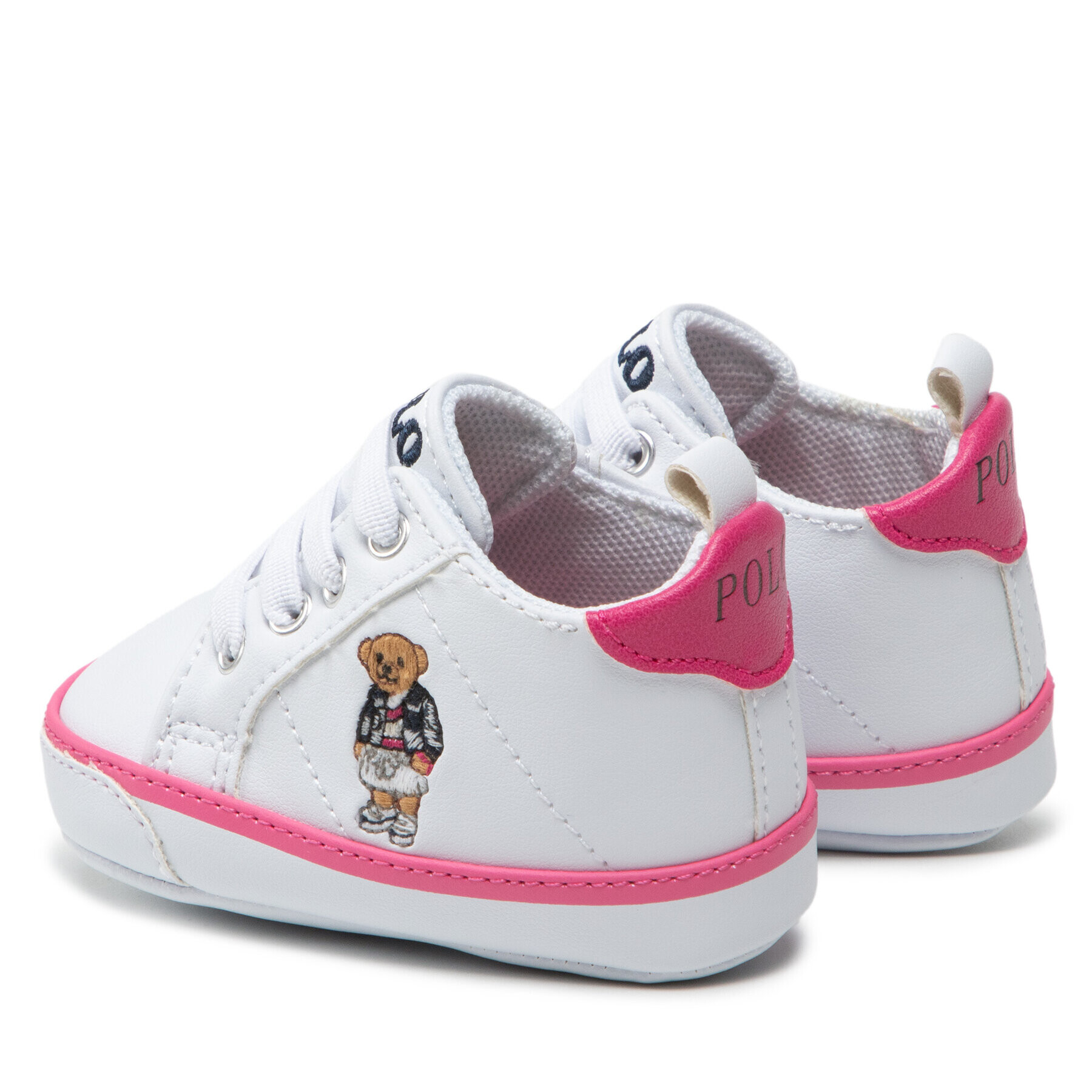 Polo Ralph Lauren Сникърси Quilton Bear Gore Hi RL100651 Бял - Pepit.bg