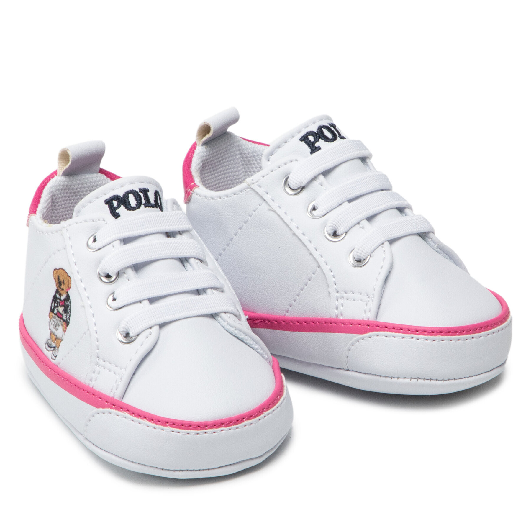 Polo Ralph Lauren Сникърси Quilton Bear Gore Hi RL100651 Бял - Pepit.bg