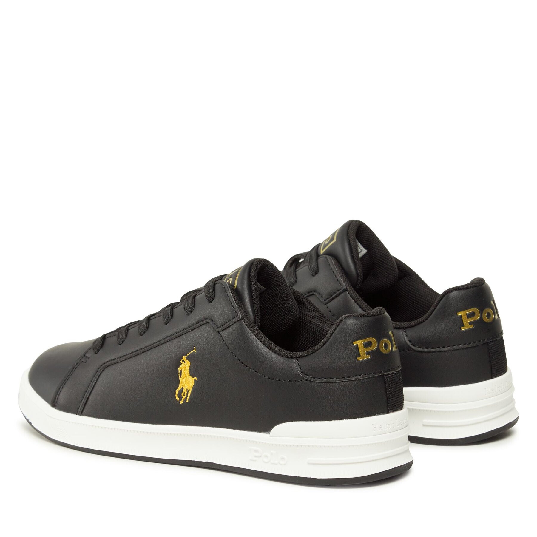 Polo Ralph Lauren Сникърси RF104234 Черен - Pepit.bg