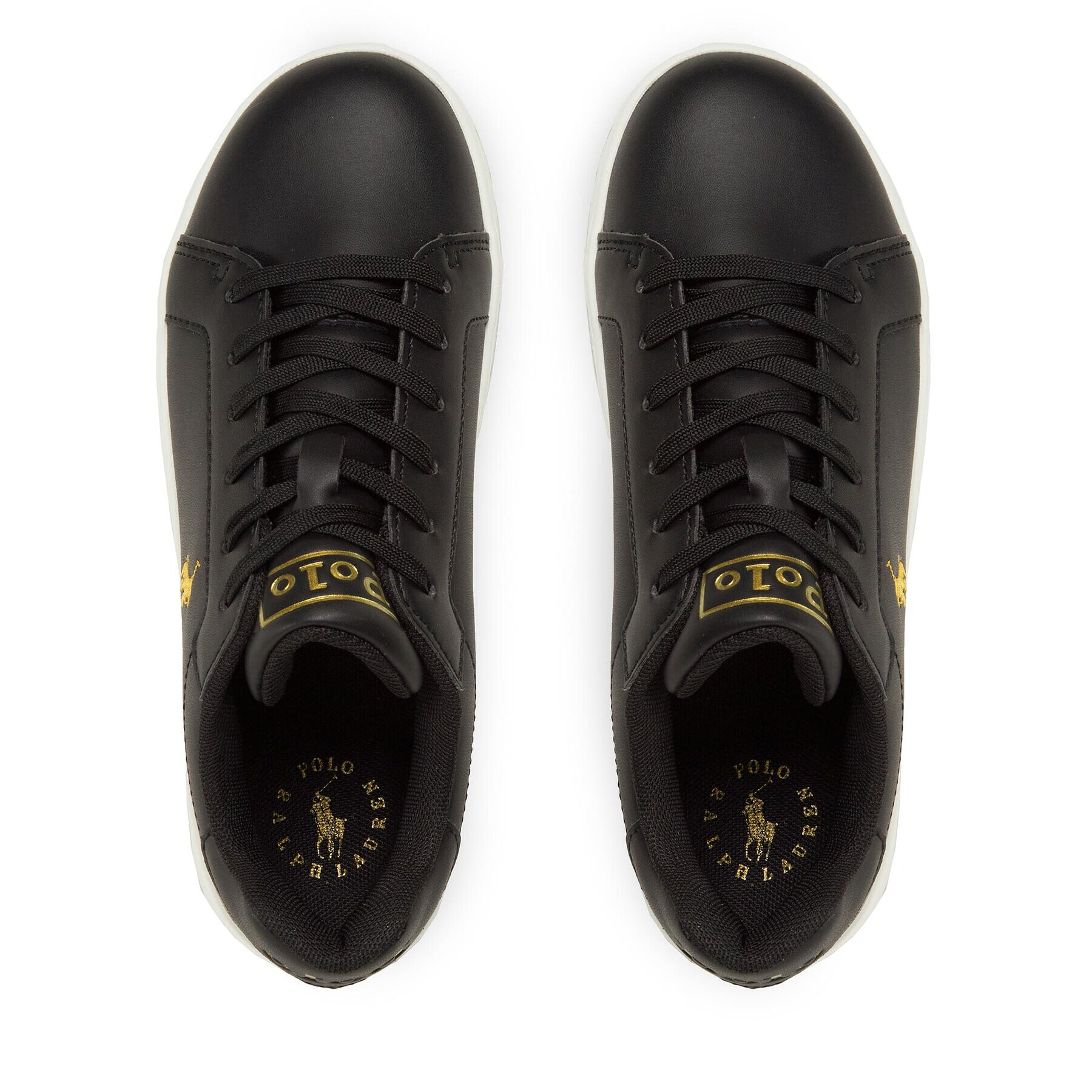 Polo Ralph Lauren Сникърси RF104234 Черен - Pepit.bg
