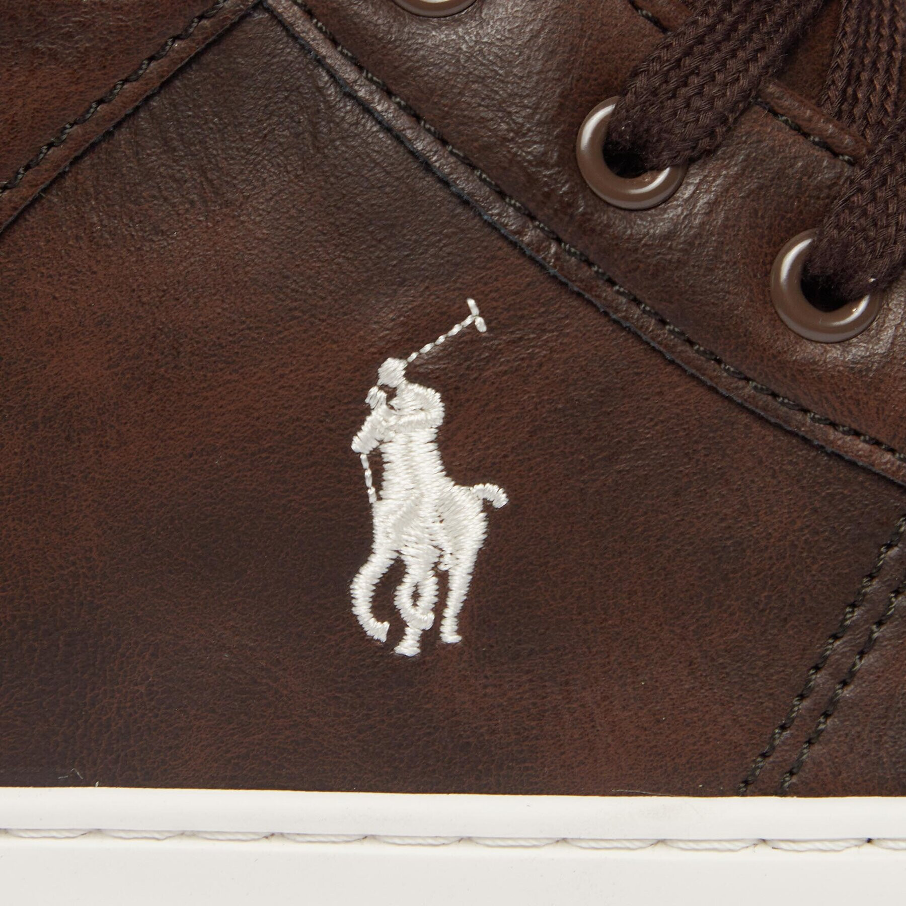 Polo Ralph Lauren Сникърси RF104242 Кафяв - Pepit.bg