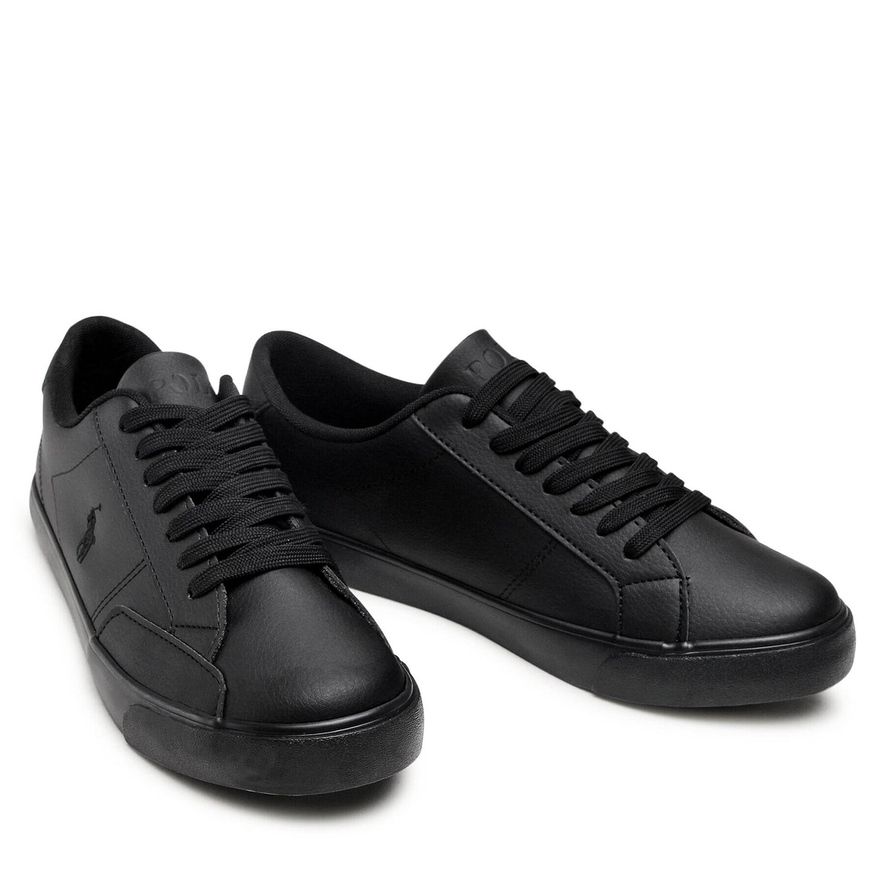 Polo Ralph Lauren Сникърси Theron Iv RF103226 Черен - Pepit.bg