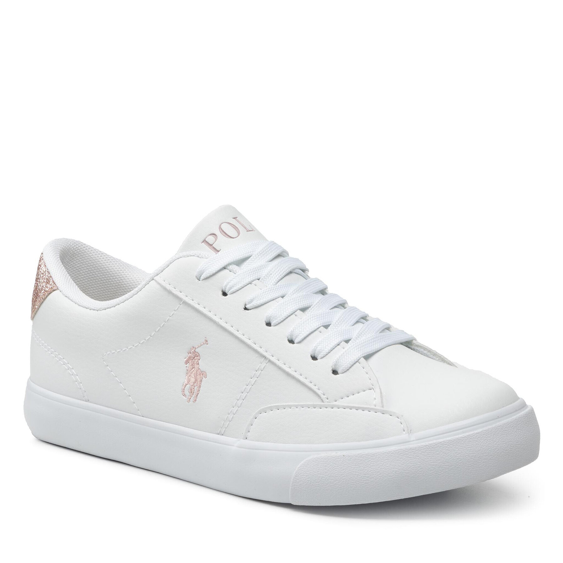 Polo Ralph Lauren Сникърси Theron Iv RF103545 Бял - Pepit.bg