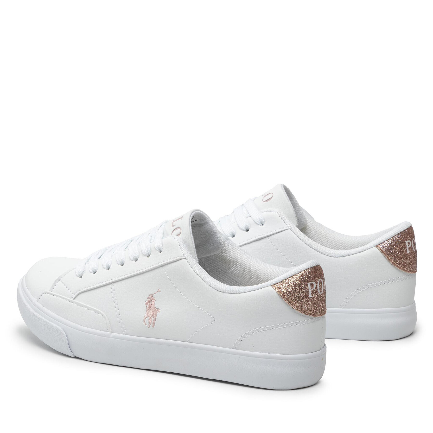 Polo Ralph Lauren Сникърси Theron Iv RF103545 Бял - Pepit.bg