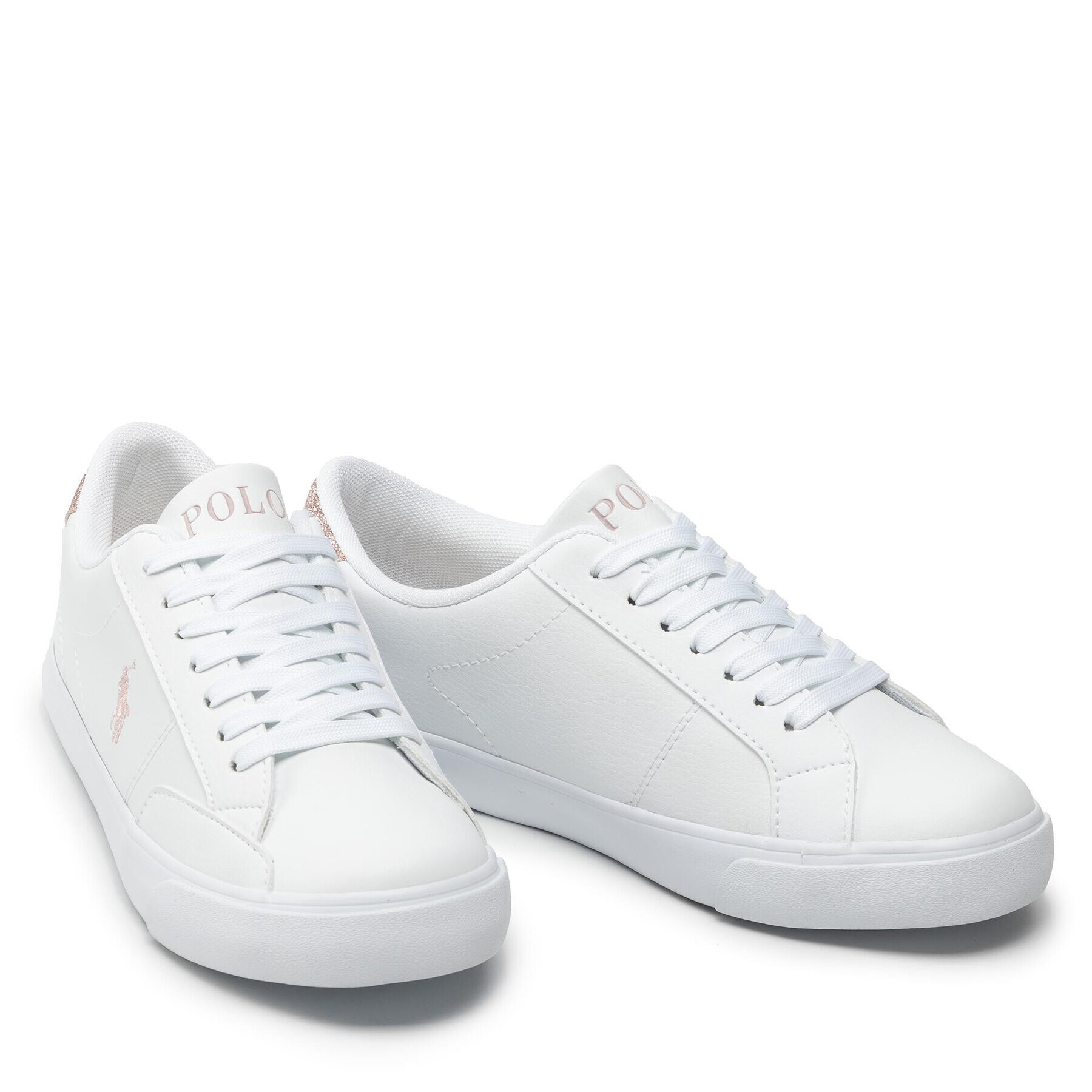 Polo Ralph Lauren Сникърси Theron Iv RF103545 Бял - Pepit.bg