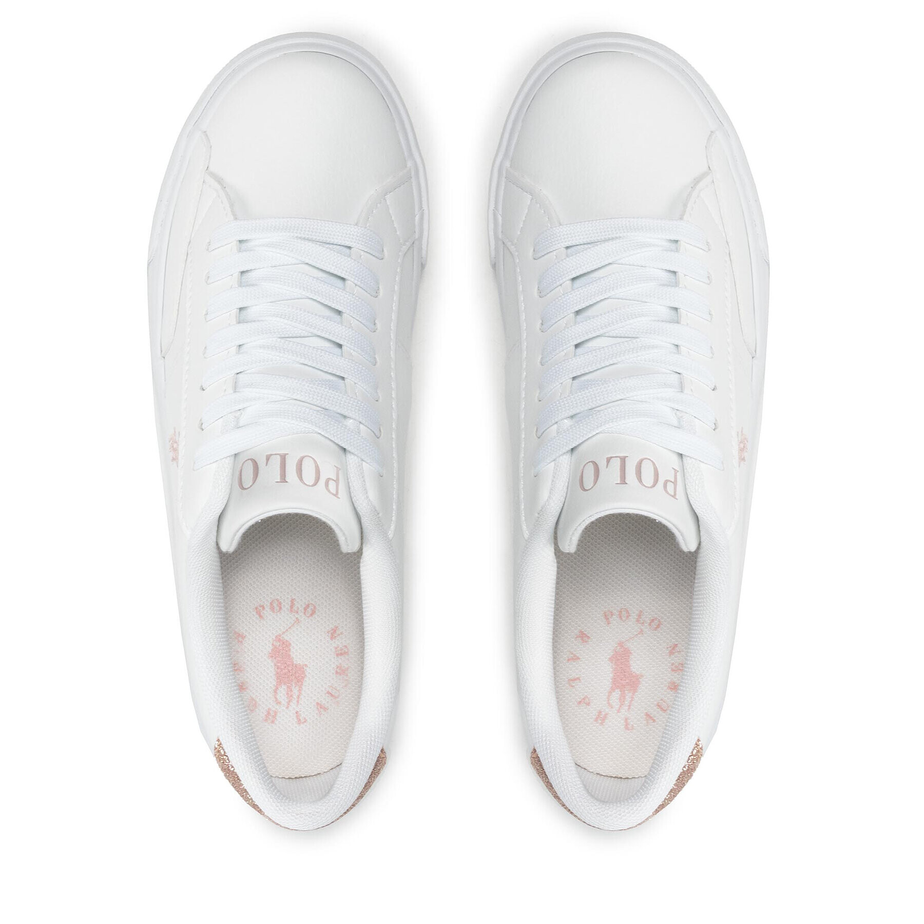 Polo Ralph Lauren Сникърси Theron Iv RF103545 Бял - Pepit.bg
