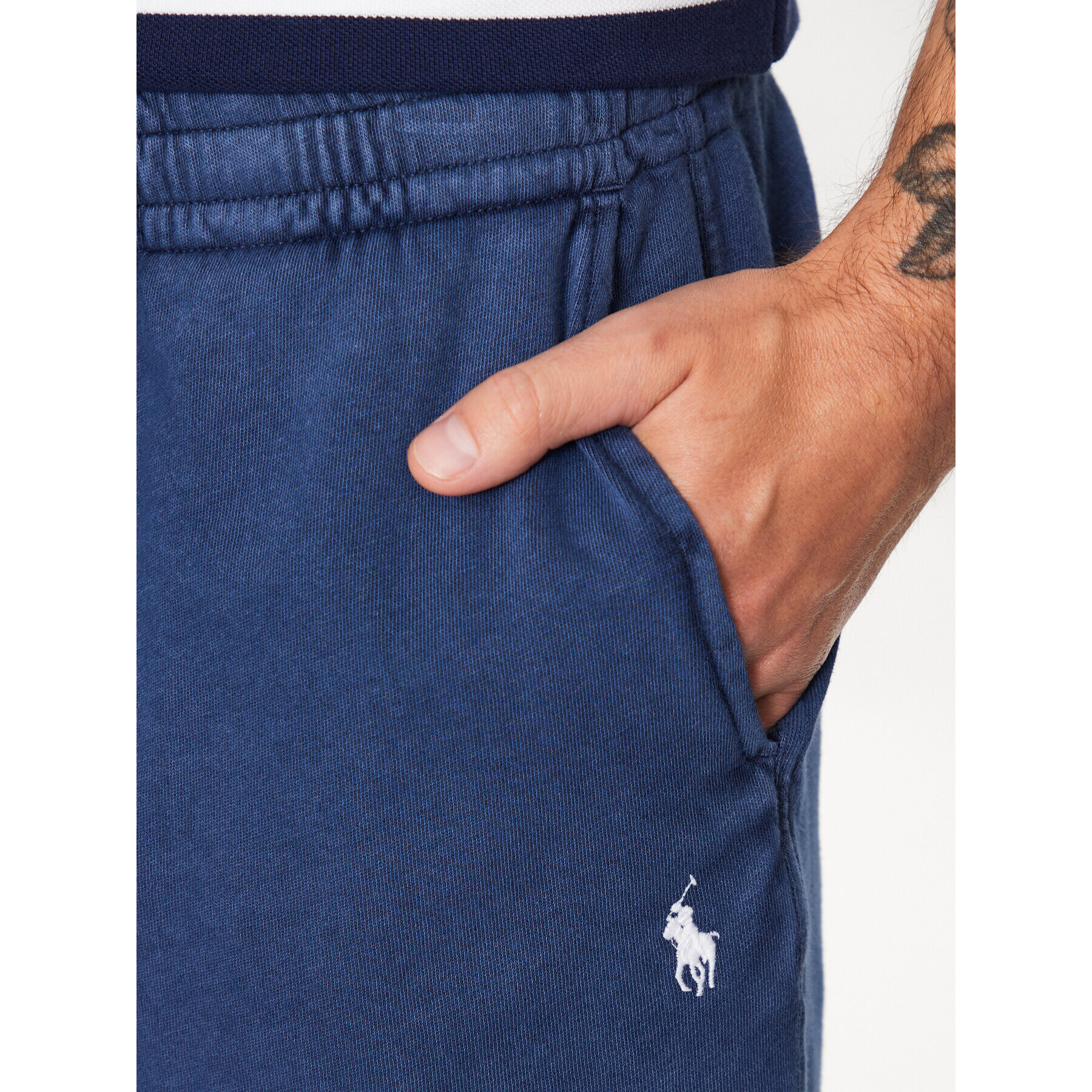 Polo Ralph Lauren Спортни шорти 710704271016 Тъмносин Regular Fit - Pepit.bg