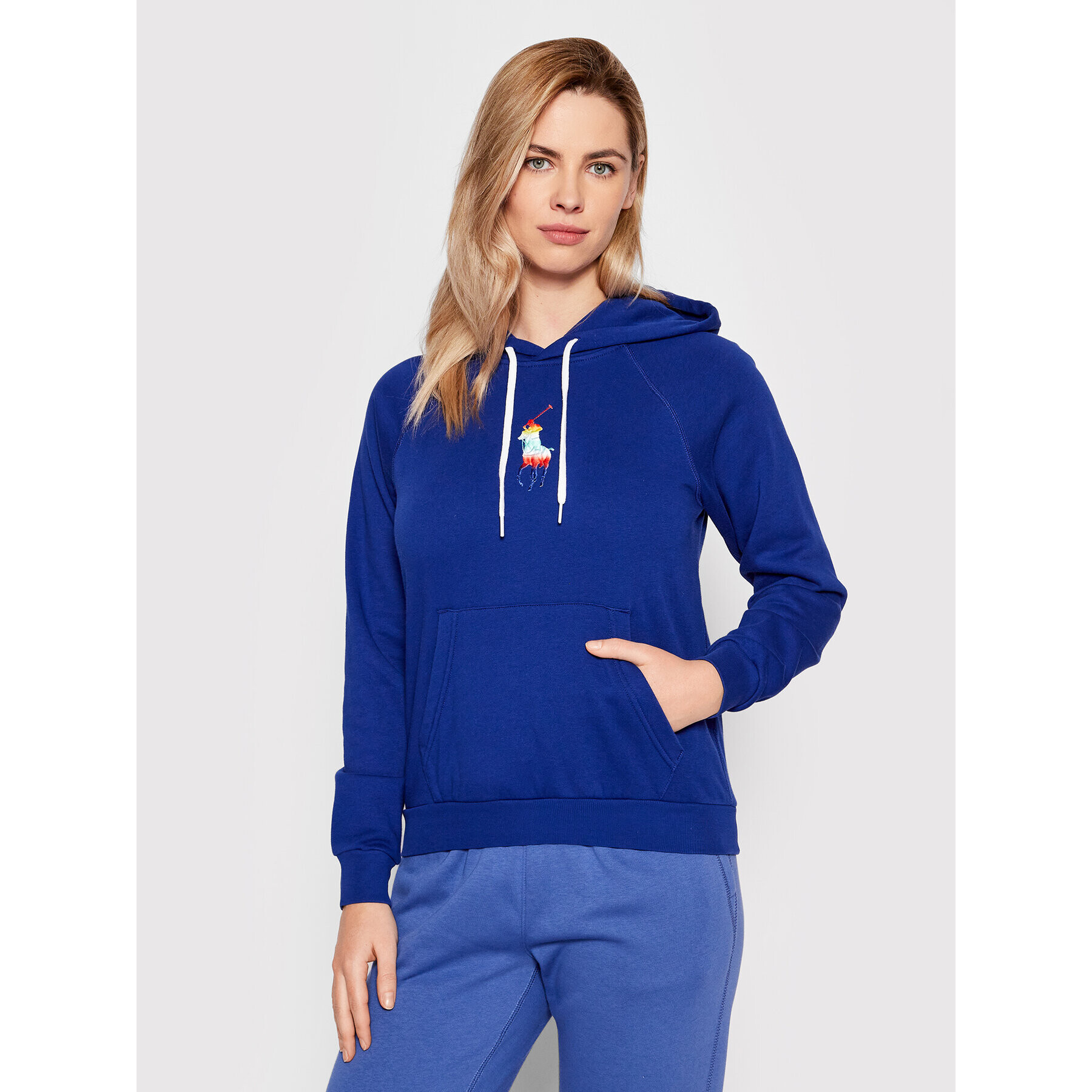 Polo Ralph Lauren Суитшърт 211856645002 Син Regular Fit - Pepit.bg