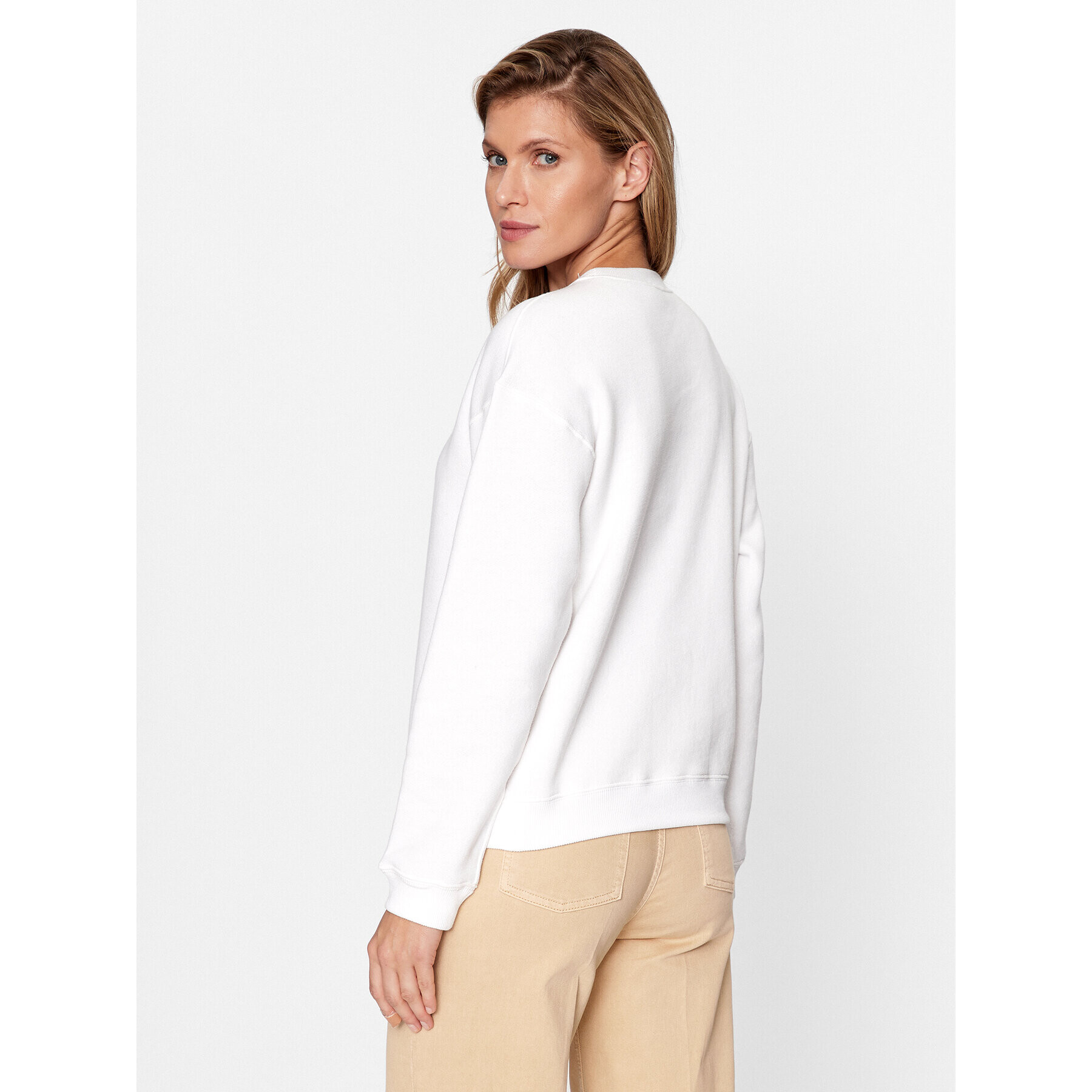 Polo Ralph Lauren Суитшърт 211891557001 Бял Regular Fit - Pepit.bg