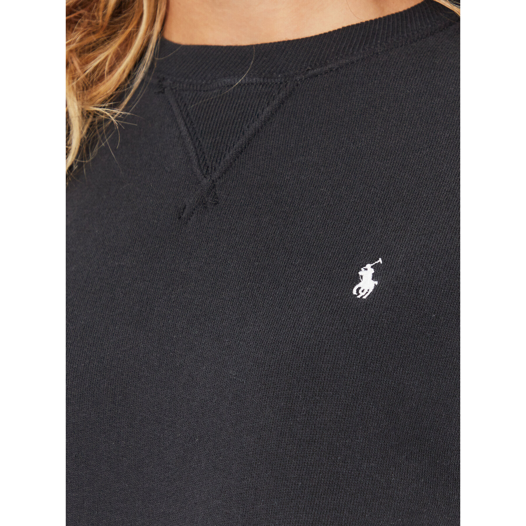 Polo Ralph Lauren Суитшърт 211891557003 Черен Regular Fit - Pepit.bg