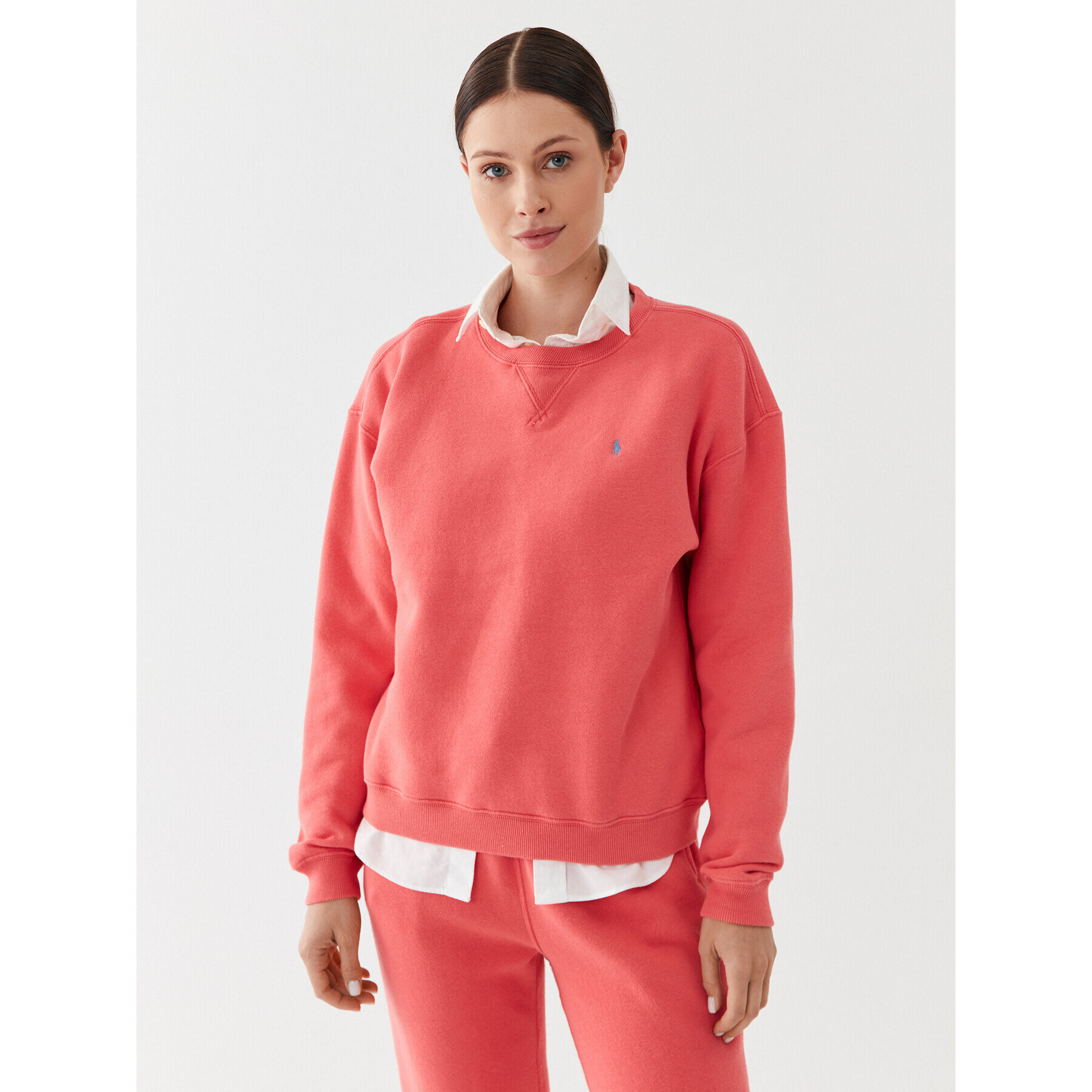 Polo Ralph Lauren Суитшърт 211891557008 Червен Regular Fit - Pepit.bg