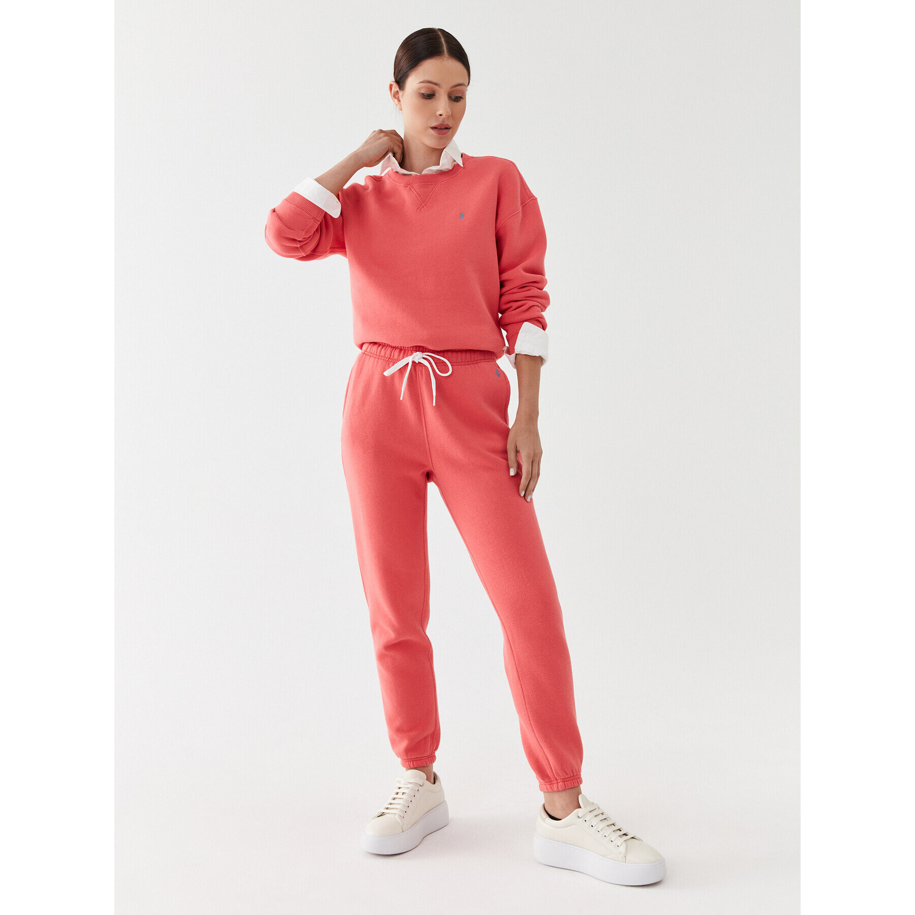 Polo Ralph Lauren Суитшърт 211891557008 Червен Regular Fit - Pepit.bg