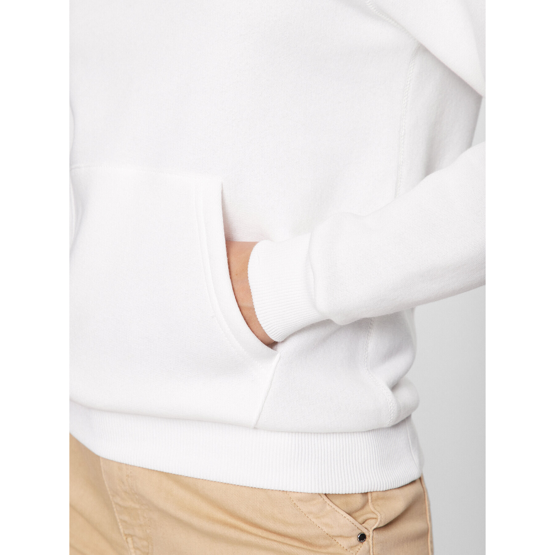 Polo Ralph Lauren Суитшърт 211891558001 Бял Regular Fit - Pepit.bg