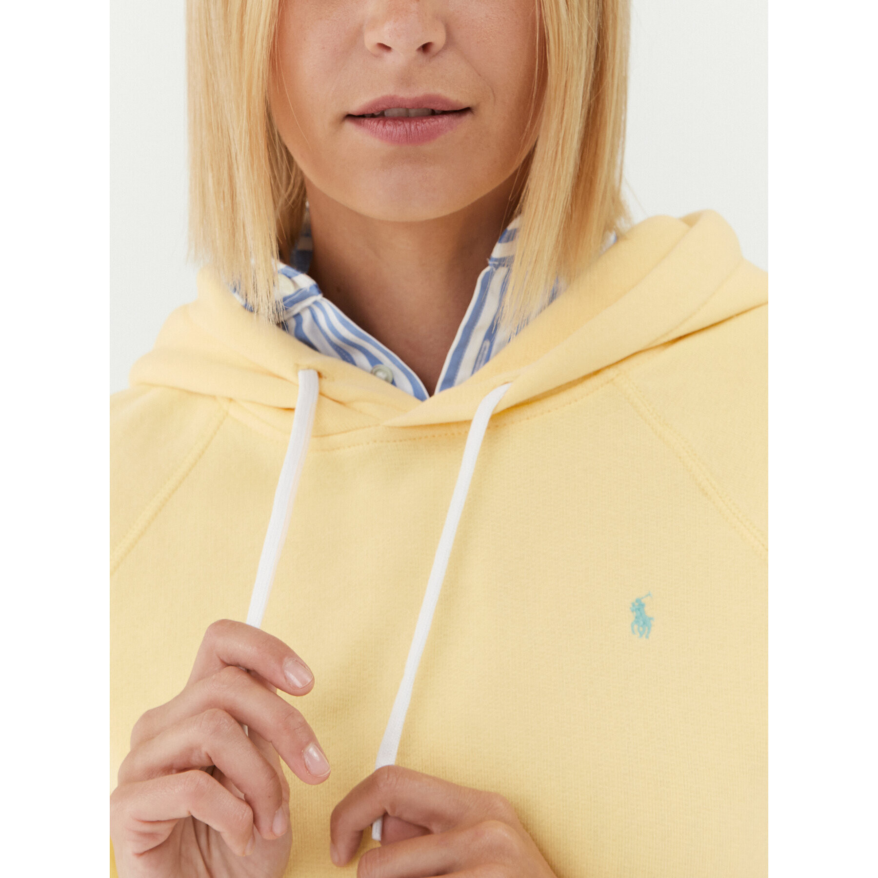 Polo Ralph Lauren Суитшърт 211891558013 Жълт Regular Fit - Pepit.bg